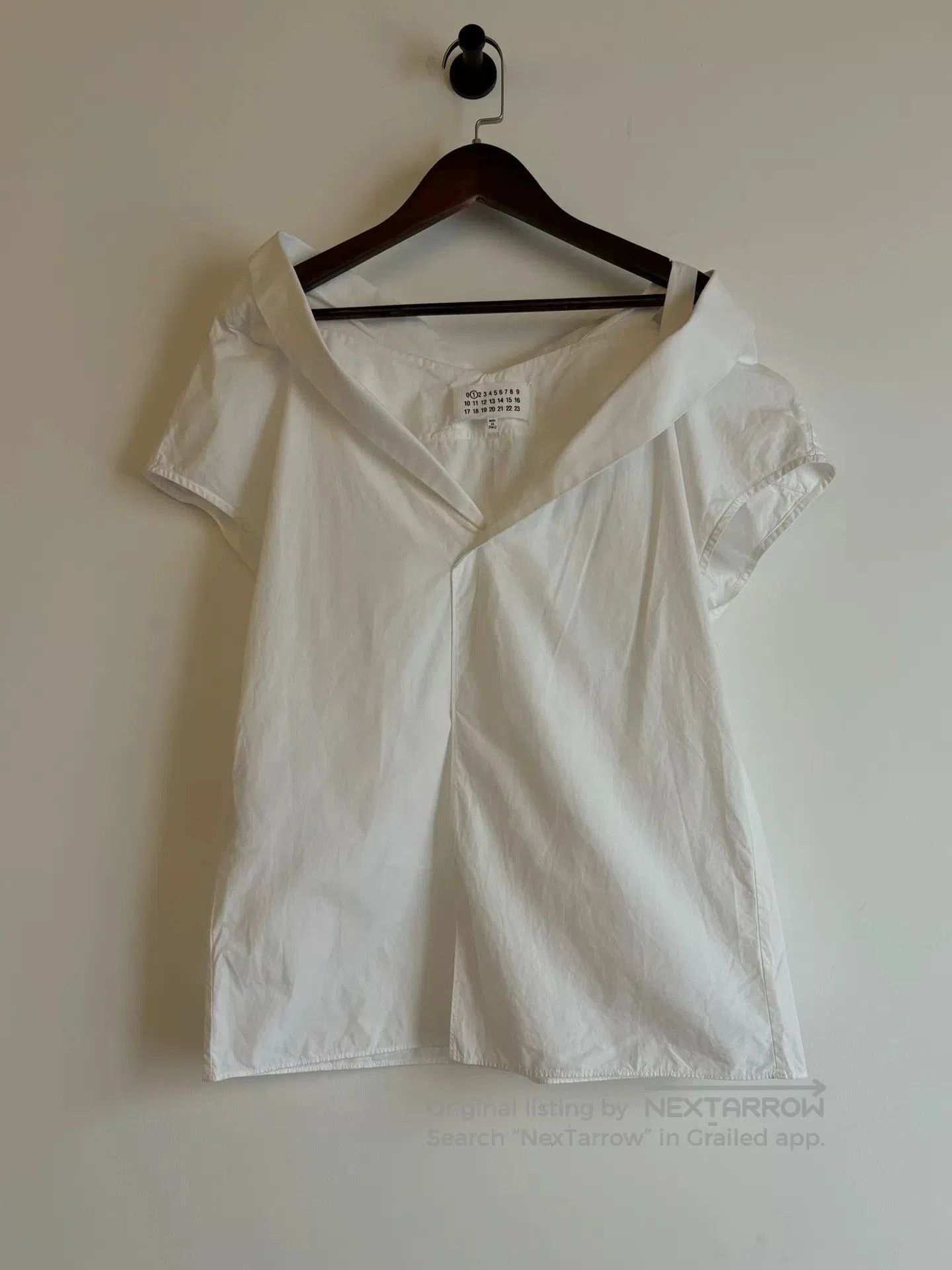 Maison Margiela Maison Martin Margiela S/S15 Unique Collar Shirt. Size M / US 6-8 / IT 42-44 - 3 Thumbnail