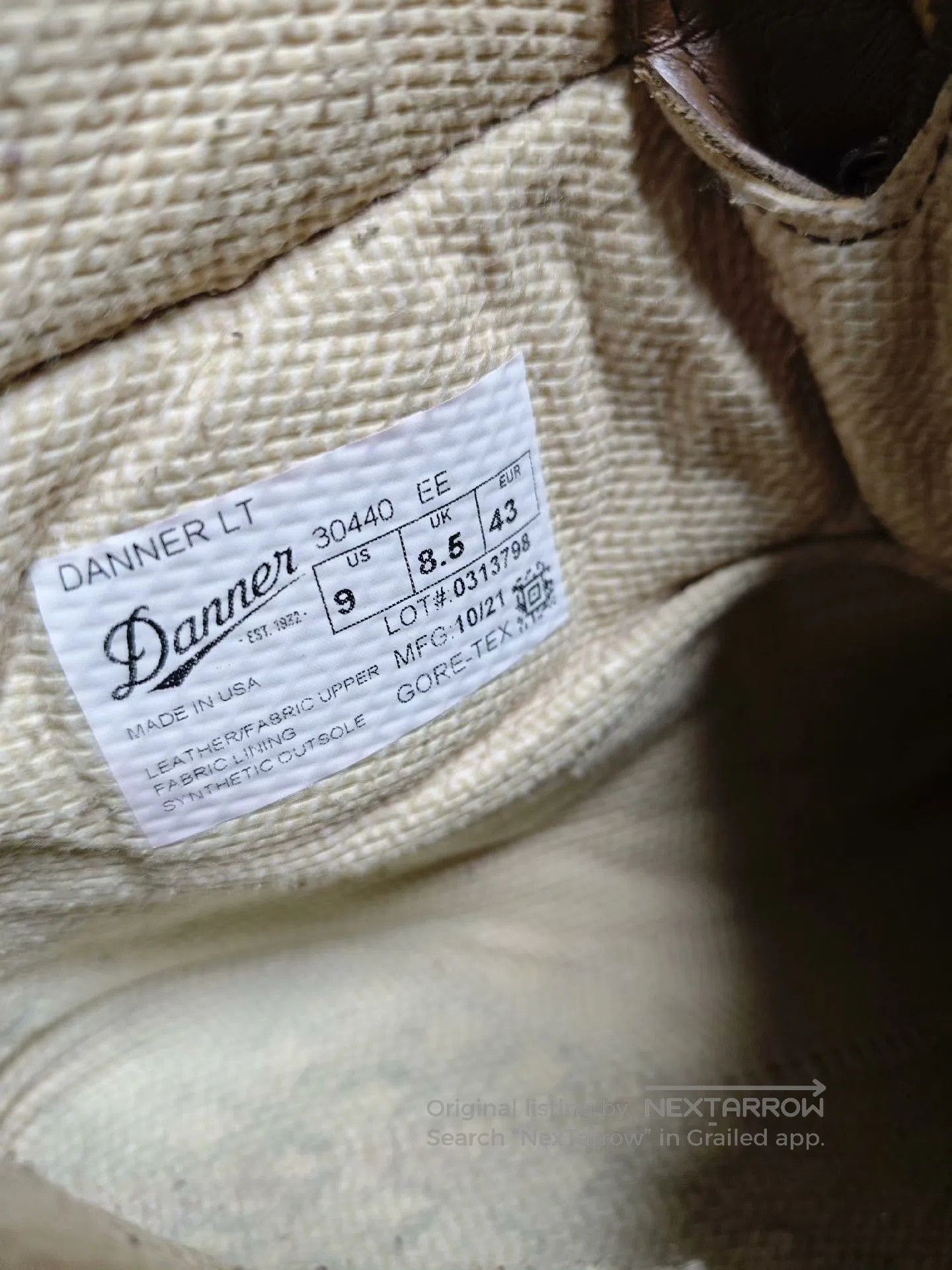 Danner Danner 30440 Men's Hiking Boots. Size US 9 / EU 42 - 8 Thumbnail