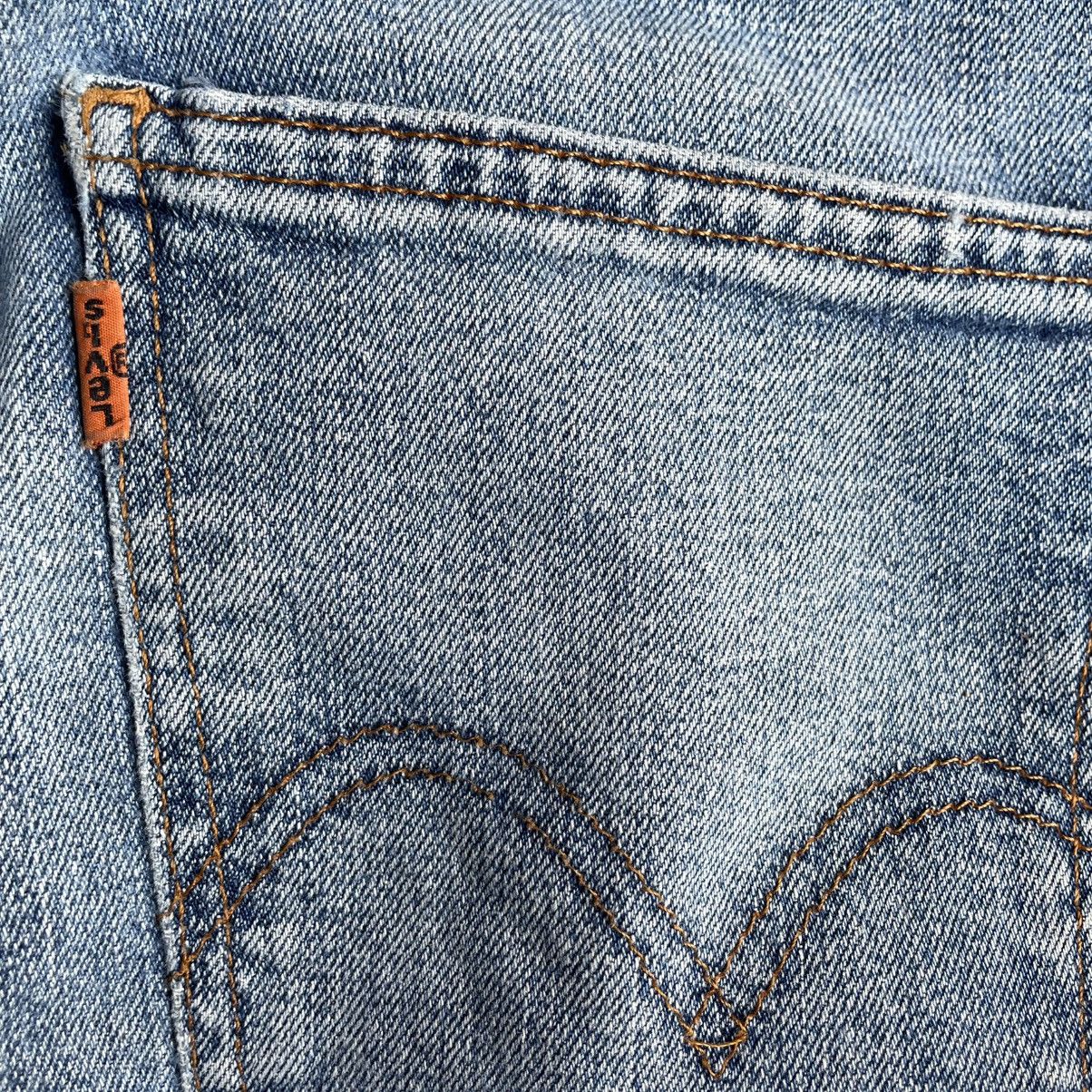 Levi's Vintage Clothing 🔥Vintage Levis 505 Orange Tab Ripped Distress Denim Jeans Size US 30 / EU 46 - 14 Thumbnail