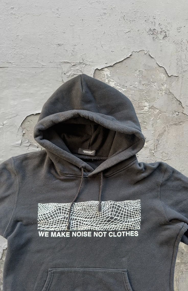 Undercover Undercover Jun Takahashi We Make Noise Not Clothes Hoodie Size US M / EU 48-50 / 2 - 2 Thumbnail