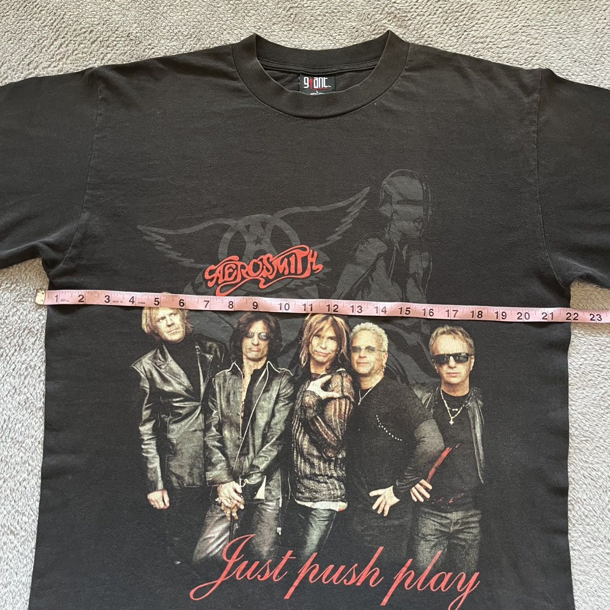 Vintage Vintage 2001 Aerosmith Distressed Sorayama Art T shirt Faded Size US L / EU 52-54 / 3 - 9 Thumbnail