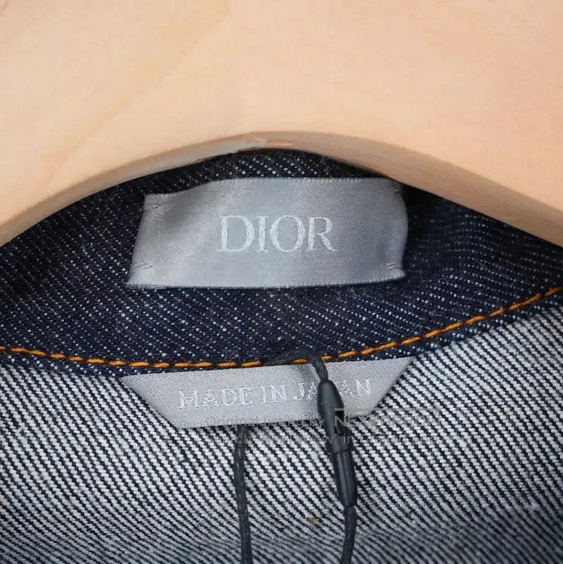 Dior Dior Men's XL Denim Jacket with Embroidery . Size US XL / EU 56 / 4 - 3 Thumbnail