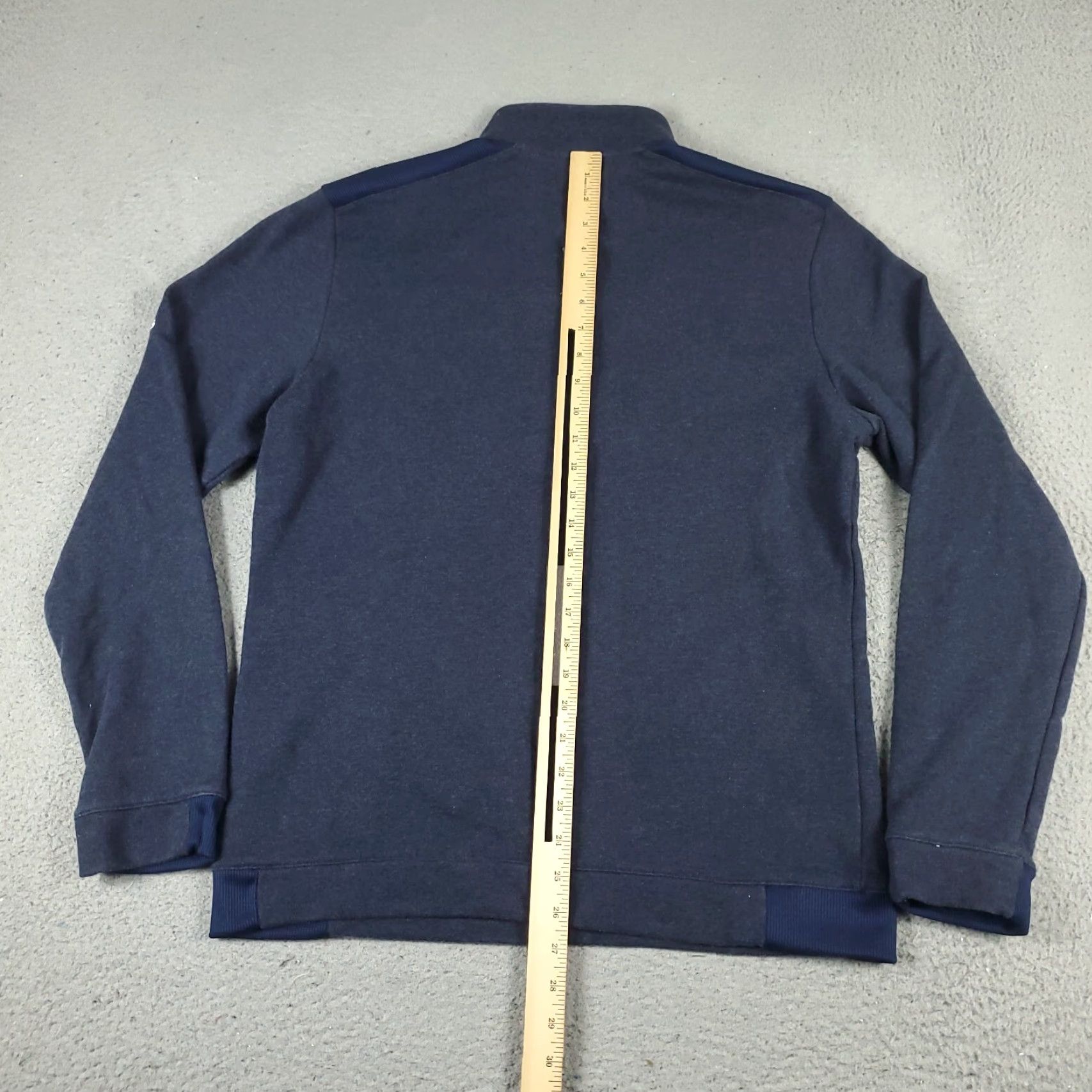 Adidas Adidas Sweater Mens Size Medium Blue 1/4 Zip Up Pullover Sweatshirt Athletic Casual Shirt Size US M / EU 48-50 / 2 - 6 Thumbnail