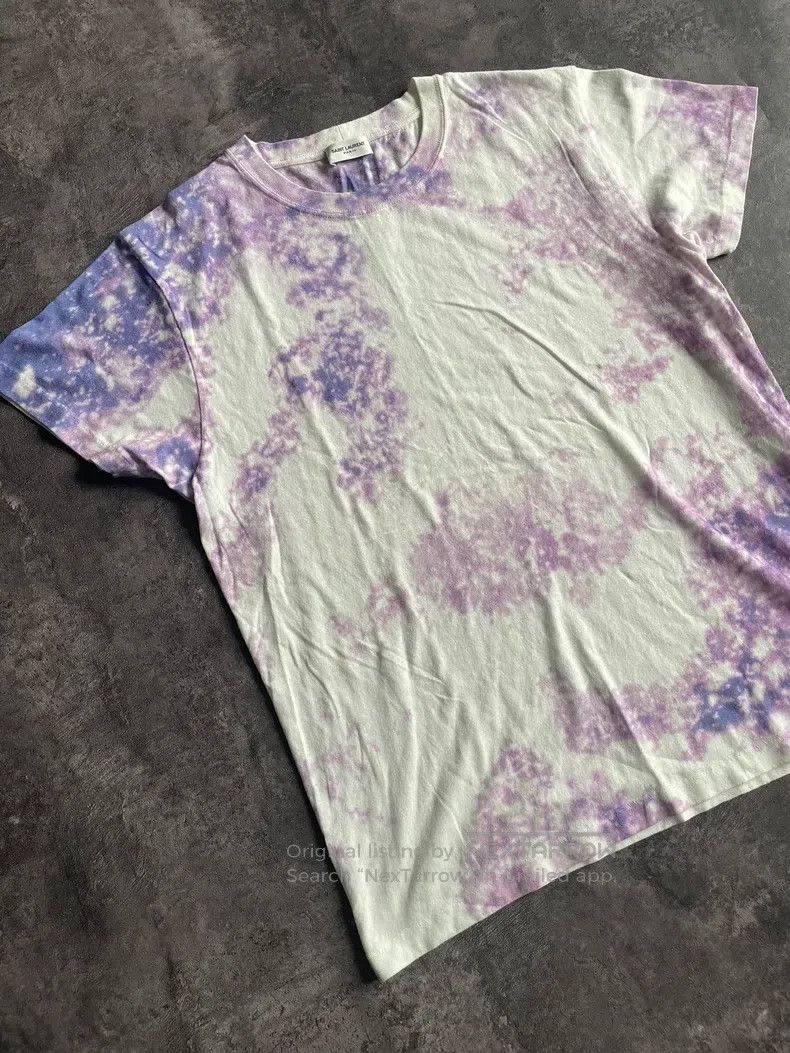 Saint Laurent Paris Saint Laurent Paris Tie-Dye T-Shirt Size US M / EU 48-50 / 2 - 3 Thumbnail