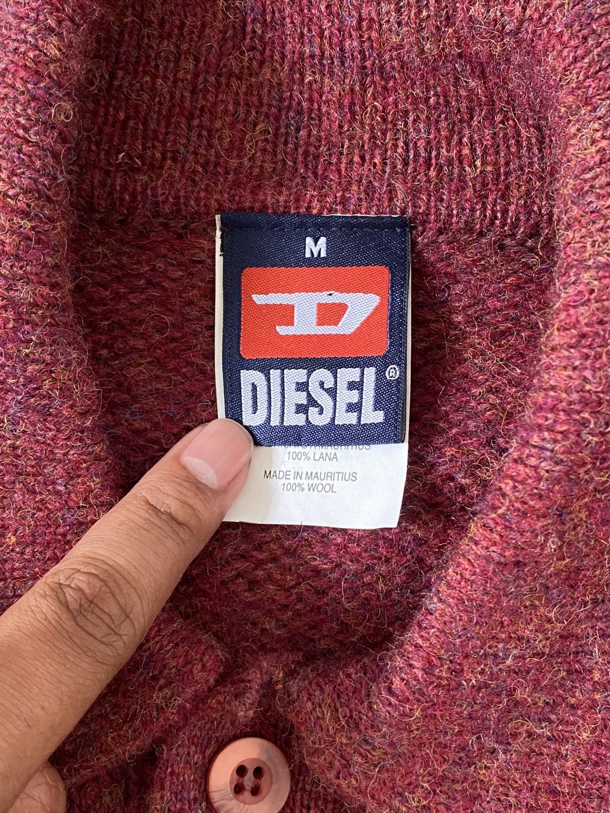 Diesel Diesel Wool Sweater Size US M / EU 48-50 / 2 - 2 Thumbnail