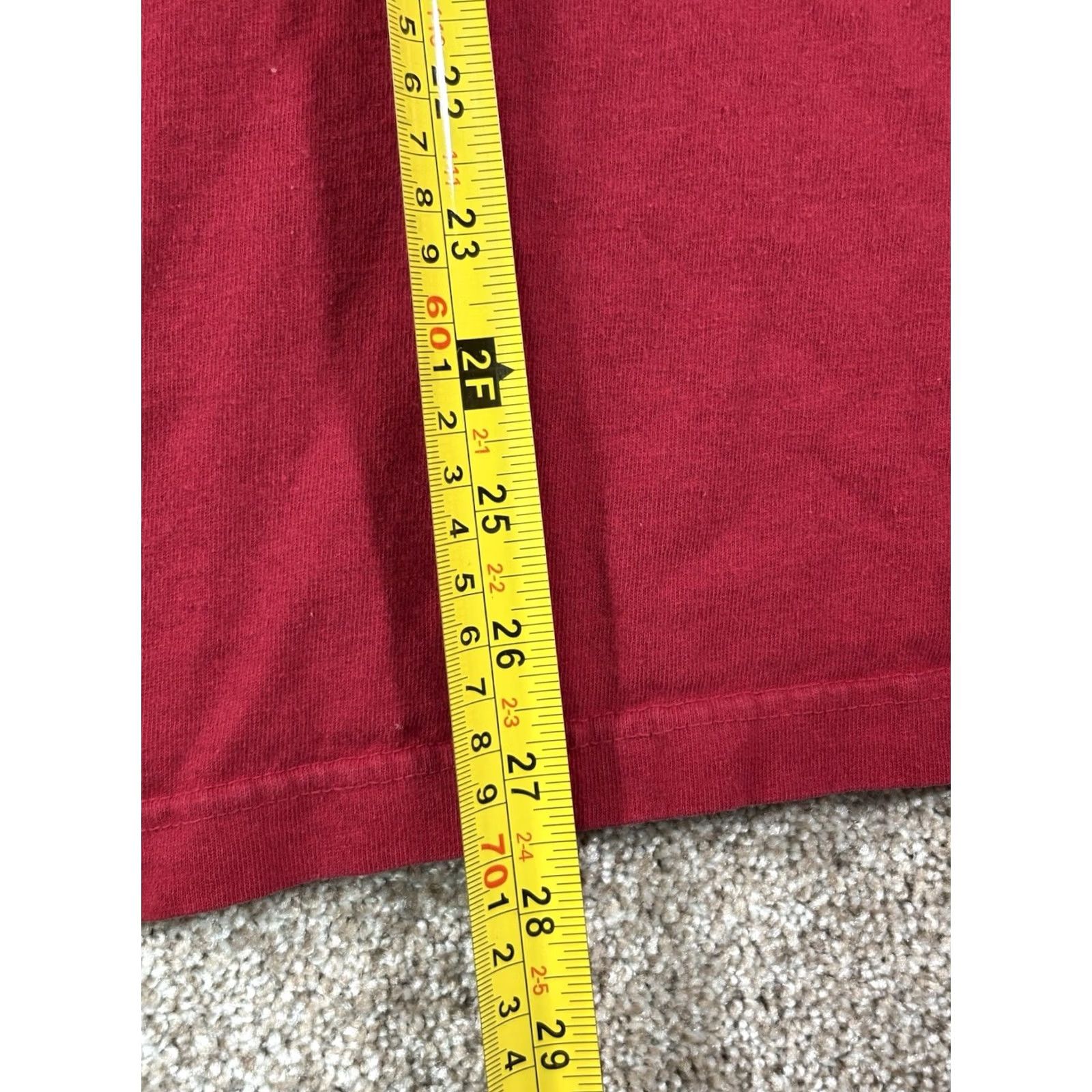 Old Navy VINTAGE Old Navy Shirt Red Long Sleeve Spell Out Graphic Men’s XXL 2XL 90s Logo Crew Neck Regular Men Size US XXL / EU 58 / 5 - 5 Thumbnail