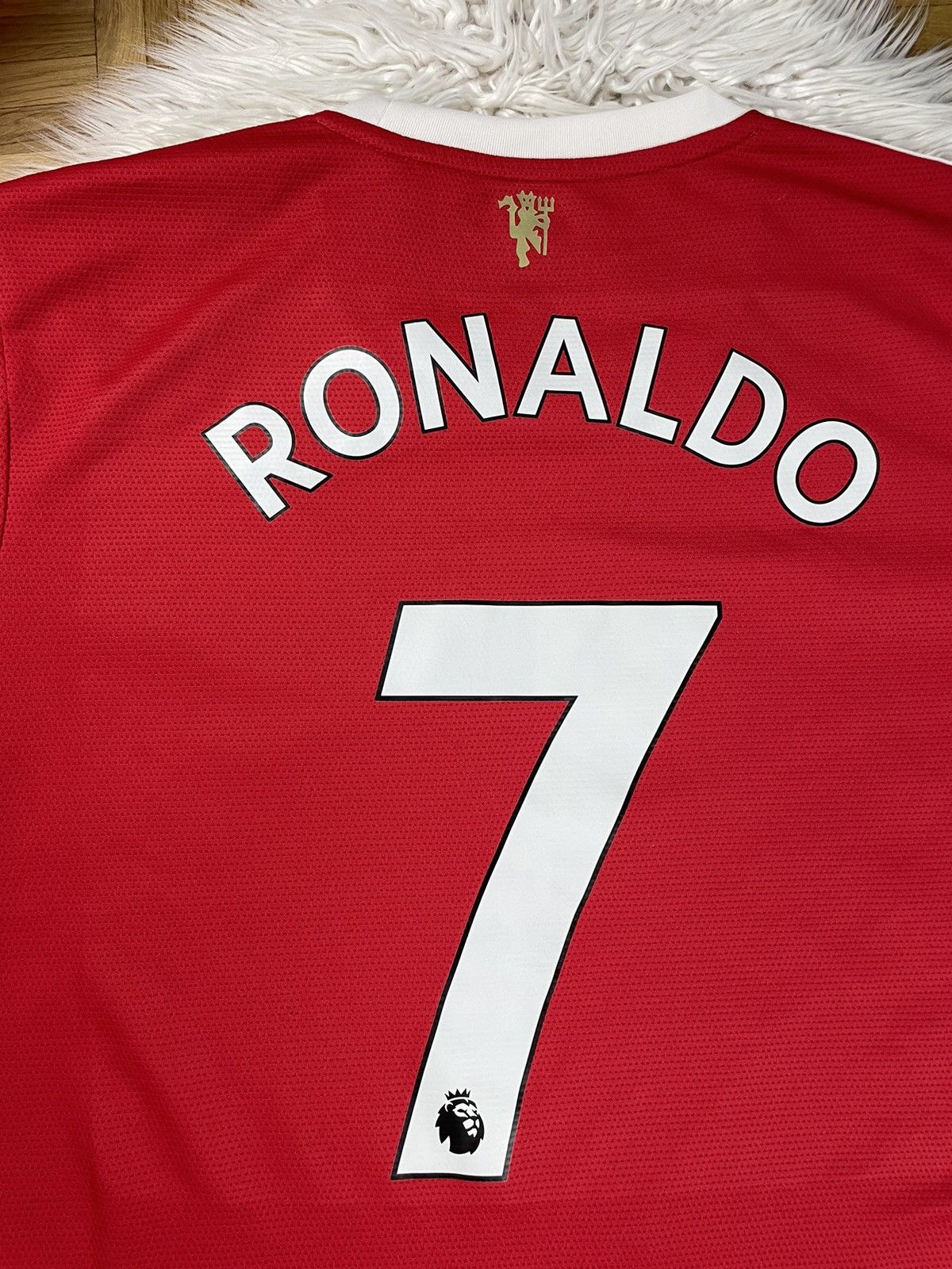 Adidas × Vintage Jersey Adidas Manchester United Ronaldo #7 Size US XL / EU 56 / 4 - 4 Thumbnail