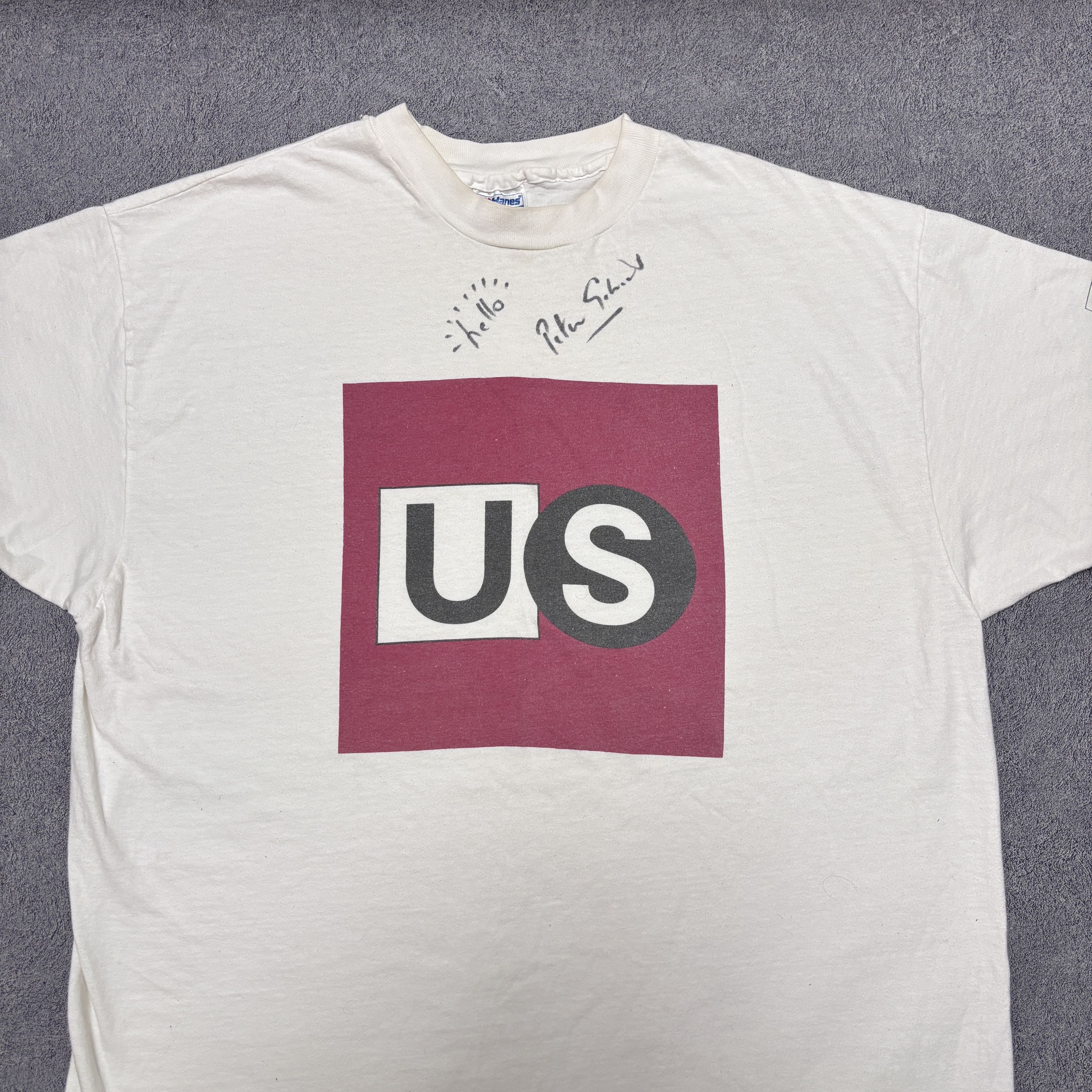 Band Tees × Vintage Vintage Peter Gabriel Shirt Single Stitch Vintage Band Tees Size US XL / EU 56 / 4 - 3 Thumbnail