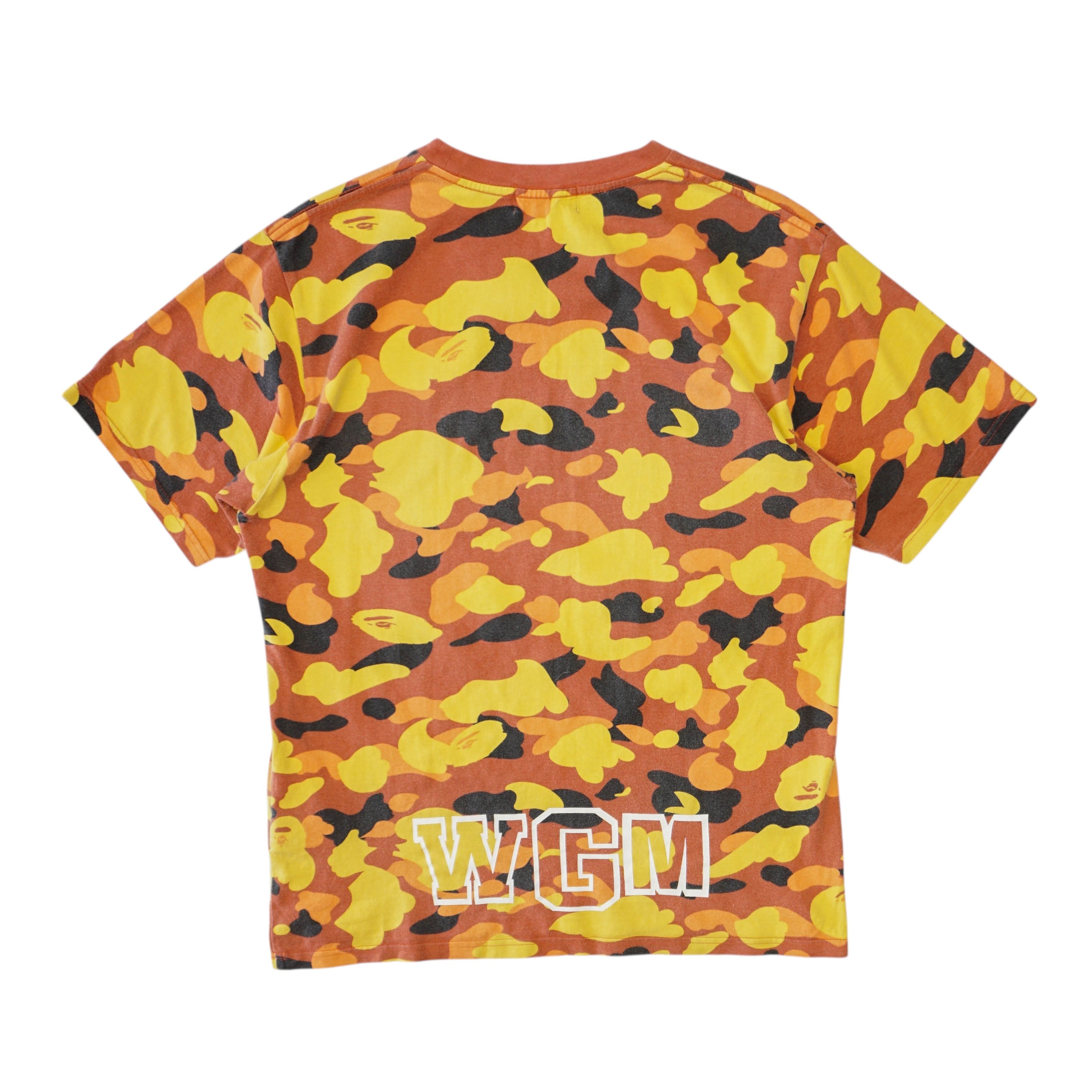 Bape A Bathing Ape / Bape Shark Head Camouflage Tee Size US M / EU 48-50 / 2 - 2 Thumbnail