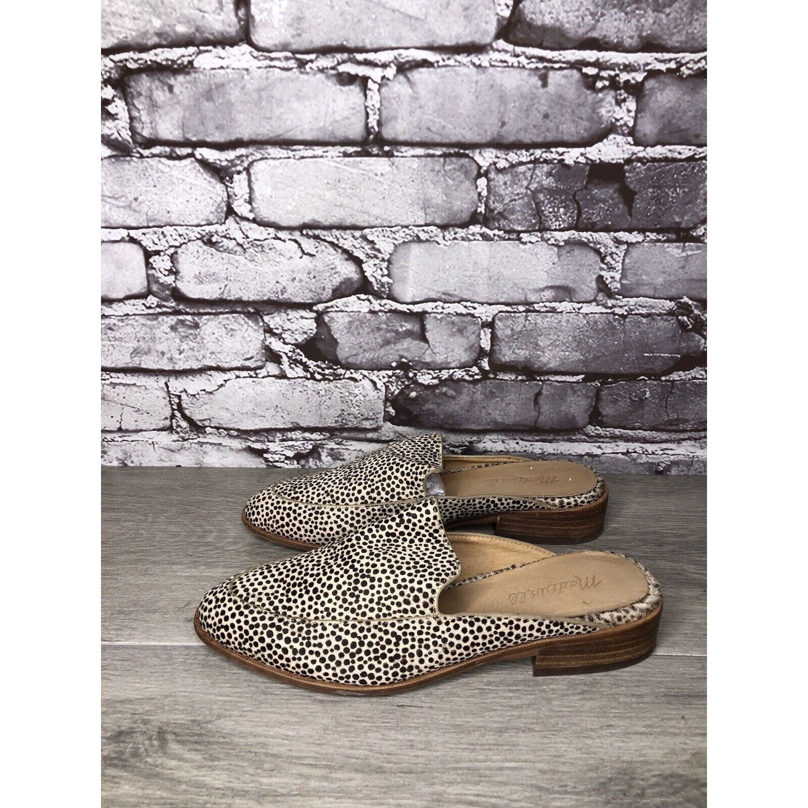 Madewell Madewell Remi Leopard Spots Calf Hair Leather Flats Mules Wo Size US 6 / IT 36 - 5 Thumbnail