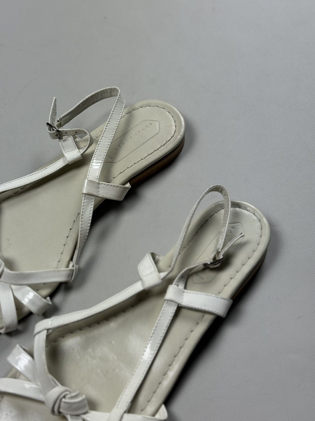 DOROTHEE SCHUMACHER Schumacher Ladies Leather Strappy Flats Sandals Size 40 Size US 10 / IT 40 - 9 Thumbnail