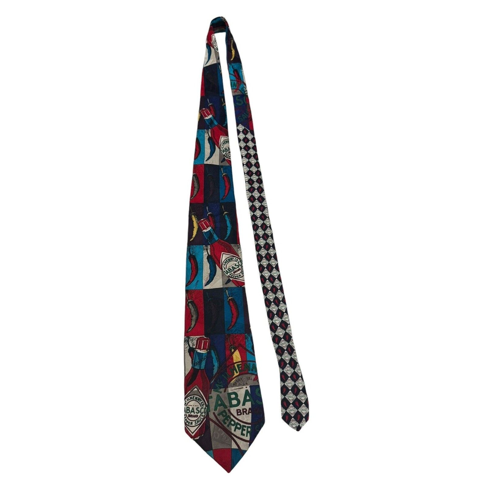 Tabasco Tabasco Sauce Gallery Collection Cayenne Peppers Necktie Size ONE SIZE - 2 Thumbnail