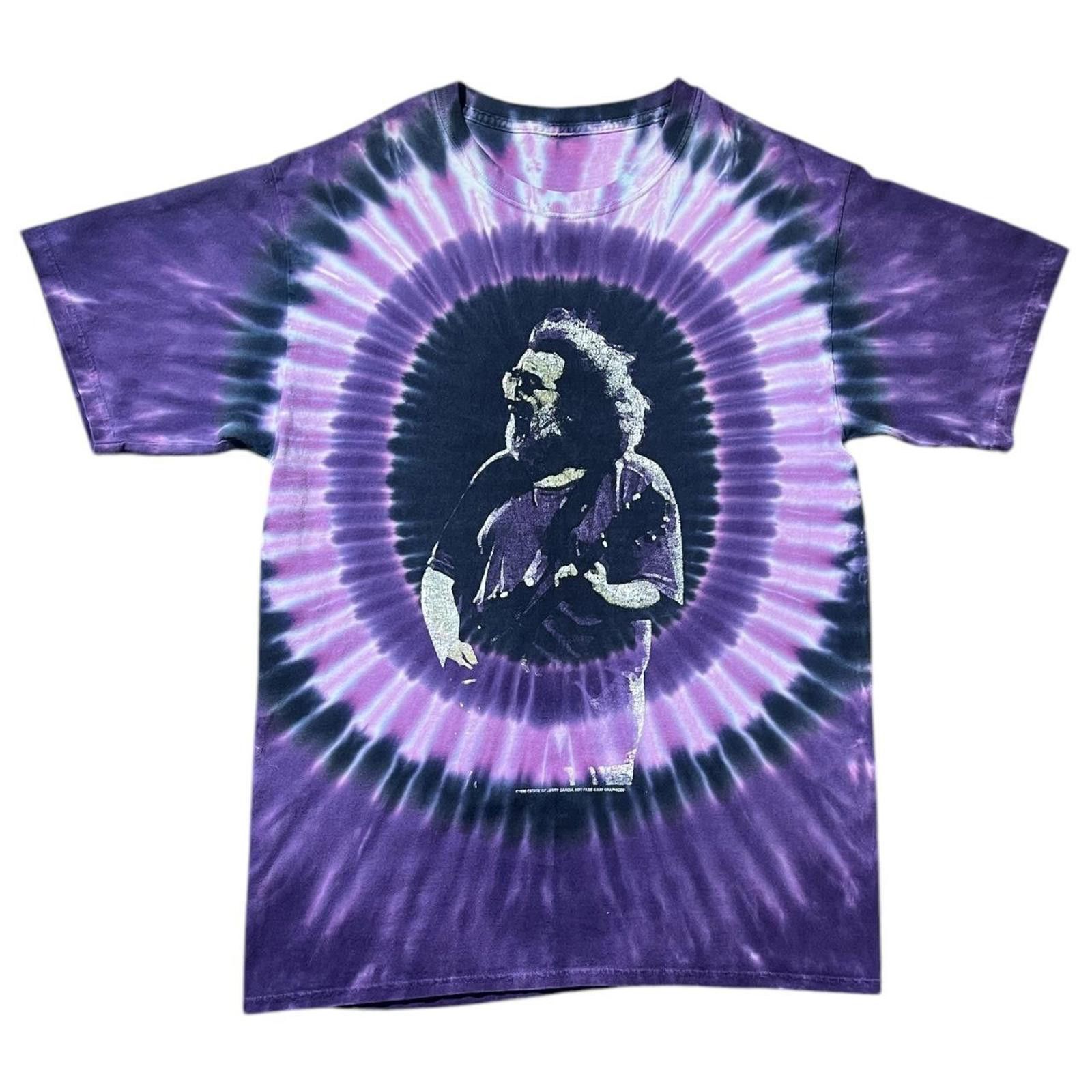 Designer VTG 90s Jerry Garcia May The Four Winds Blow You Safely Home Size US L / EU 52-54 / 3 - 1 Thumbnail