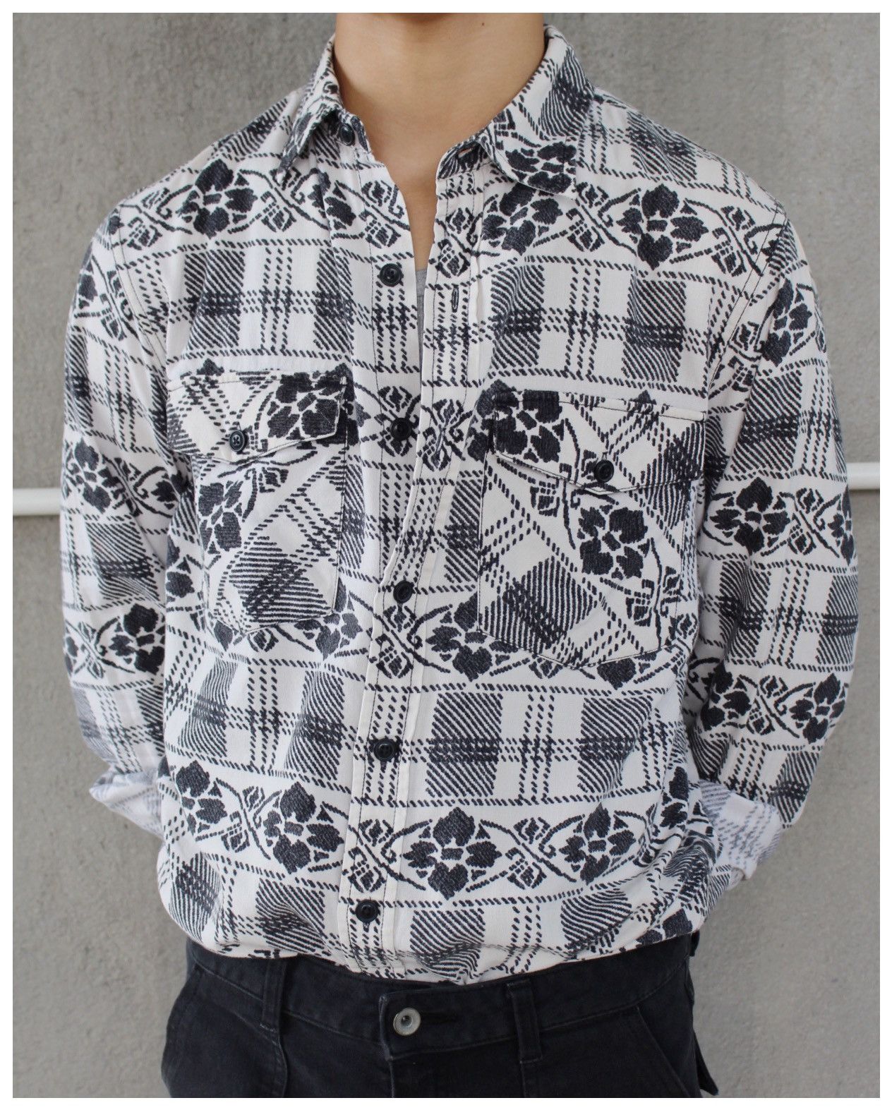 Denim & Supply Ralph Lauren 2000S RALPH LAUREN DENIM & SUPPLY INVORY SHIRT Size US S / EU 44-46 / 1 - 2 Thumbnail
