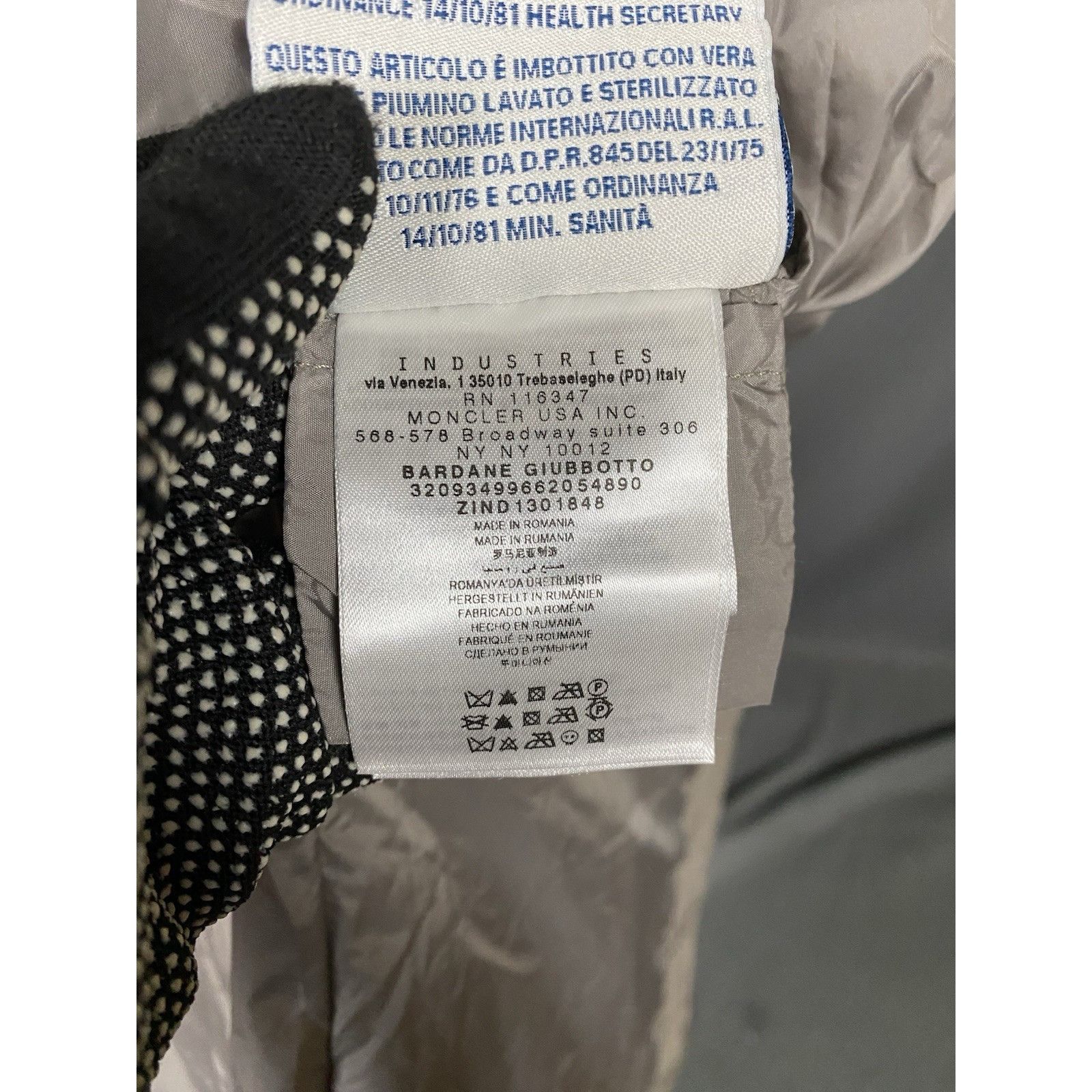 Moncler Moncler Bardane Giubbtto Women's Gray Down Insulated Long Ja Size M / US 6-8 / IT 42-44 - 16 Thumbnail