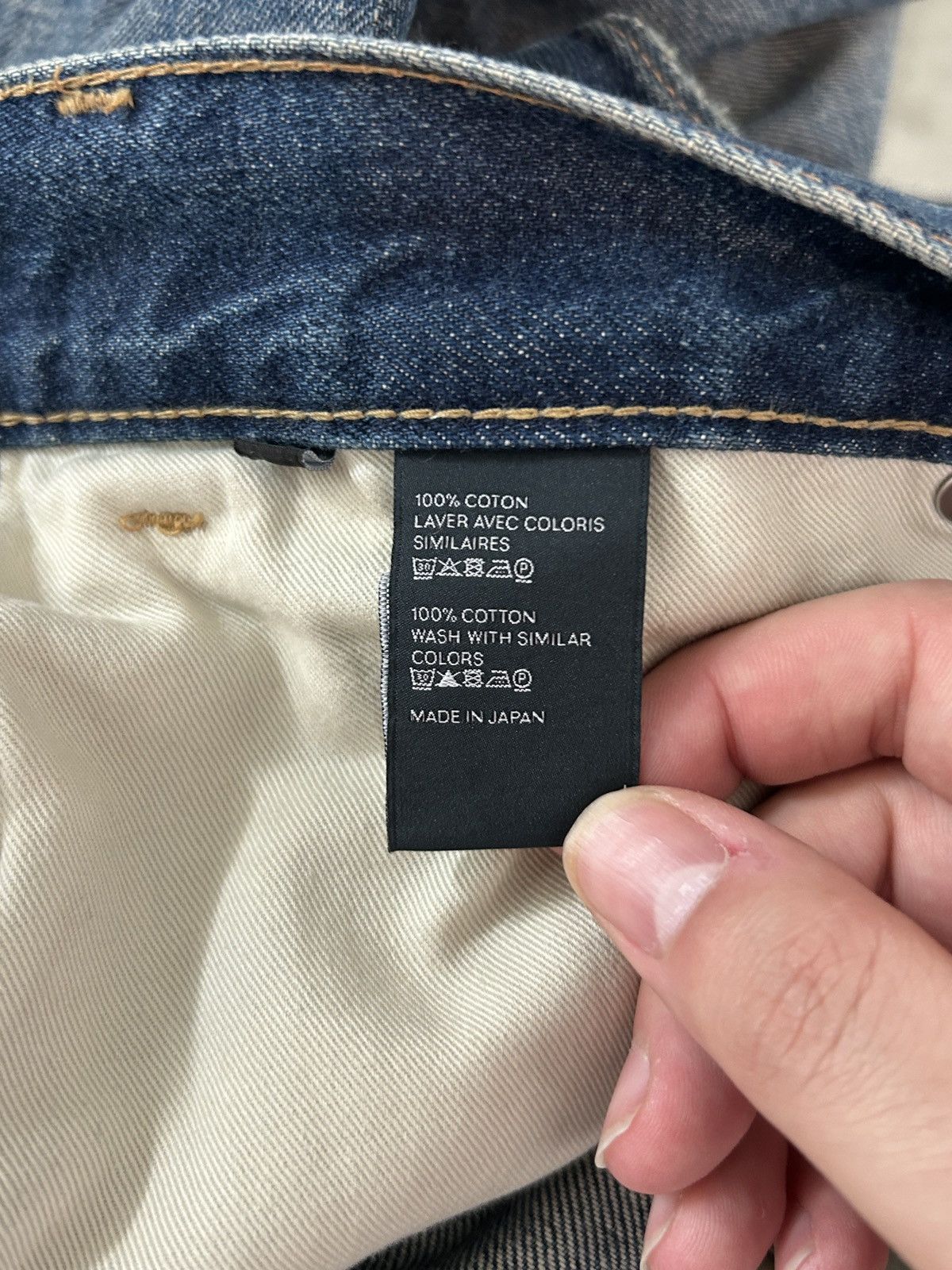 Celine M_RE_19 HEDI SLIMANE baggy, distressed denim Size US 38 / EU 54 - 8 Thumbnail
