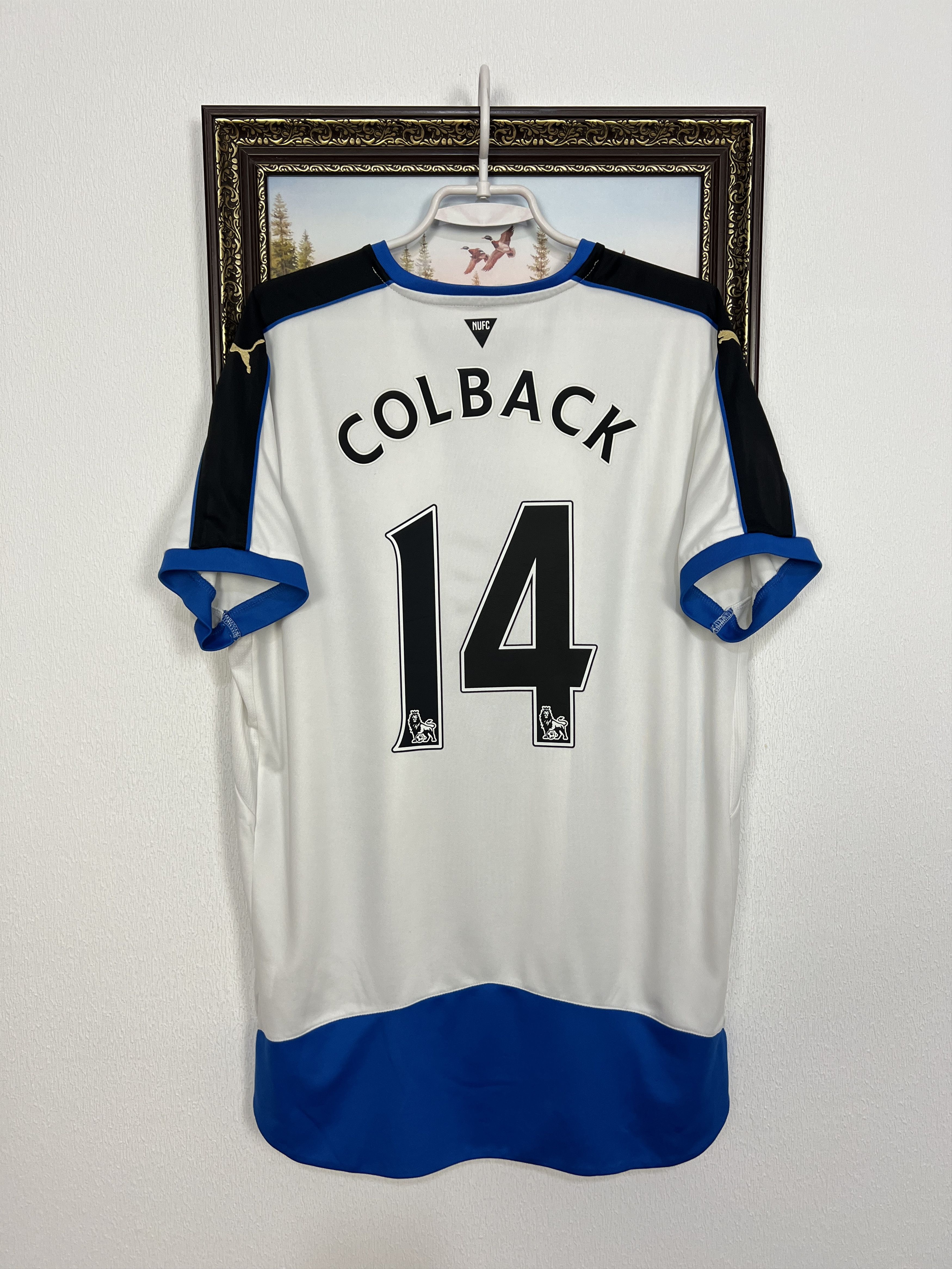 Puma Newcastle football shirt Soccer Puma Colback Jersey Trikot Size US XL / EU 56 / 4 - 1 Thumbnail