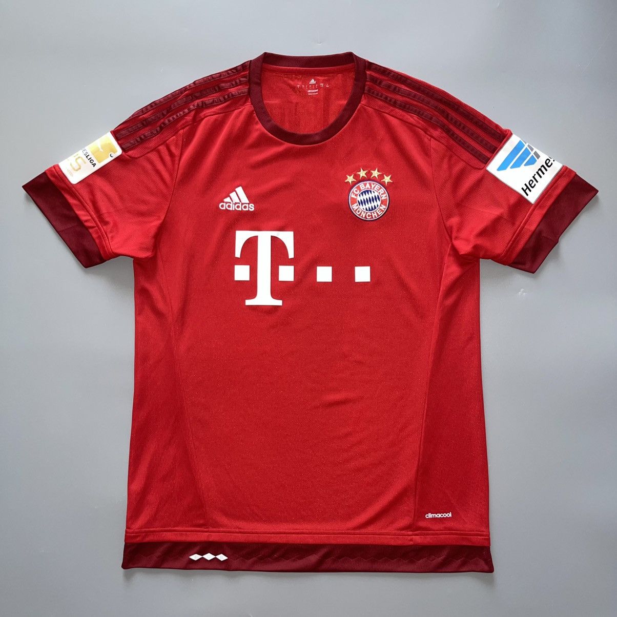 Adidas × Vintage BAYERN ADIDAS 2015/2016 FOOTBALL HOME JERSEY #10 ROBBEN Size US L / EU 52-54 / 3 - 2 Thumbnail