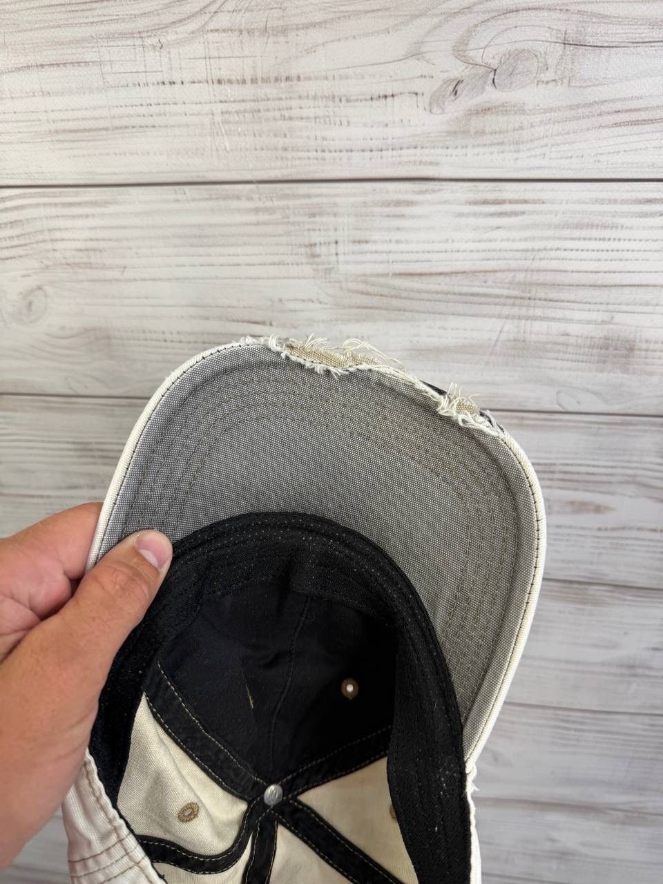 Carhartt Vintage Sun Faded Carhartt Cap Hat Size ONE SIZE - 4 Thumbnail