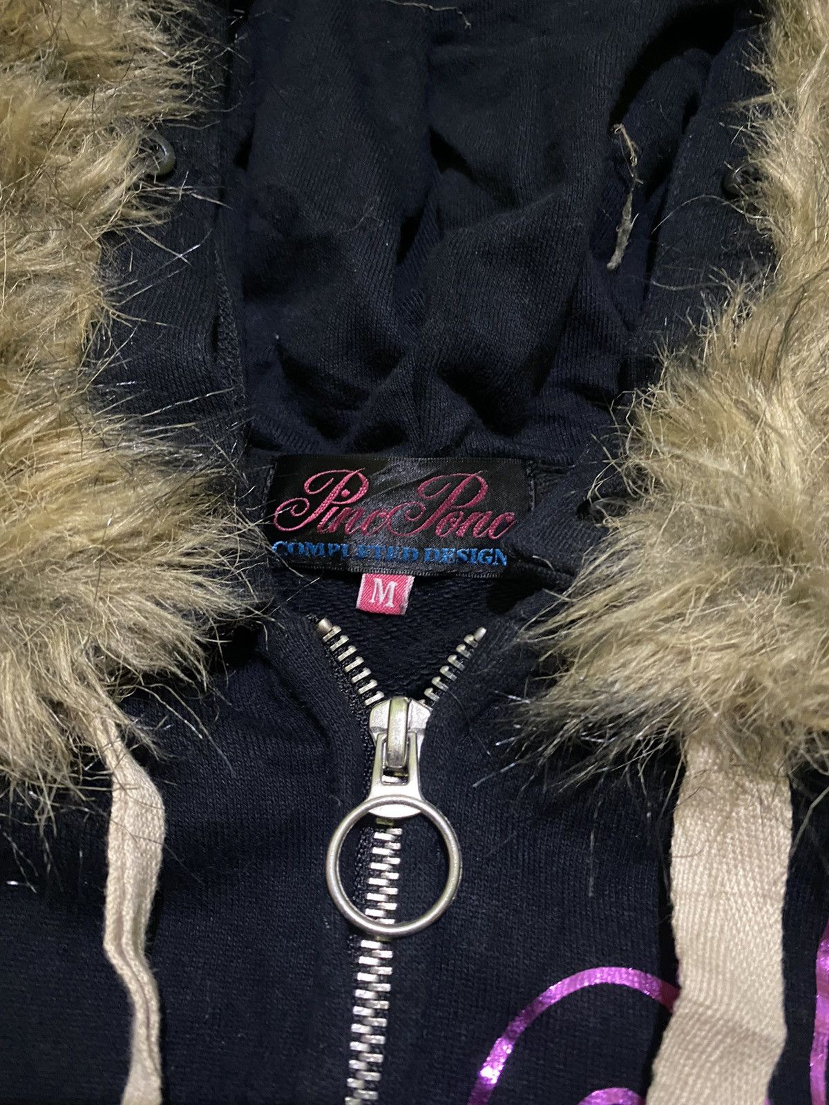 Hysteric Glamour Y2k Pre Conc ifsixwasnine Fur Hoodie Size US M / EU 48-50 / 2 - 4 Thumbnail