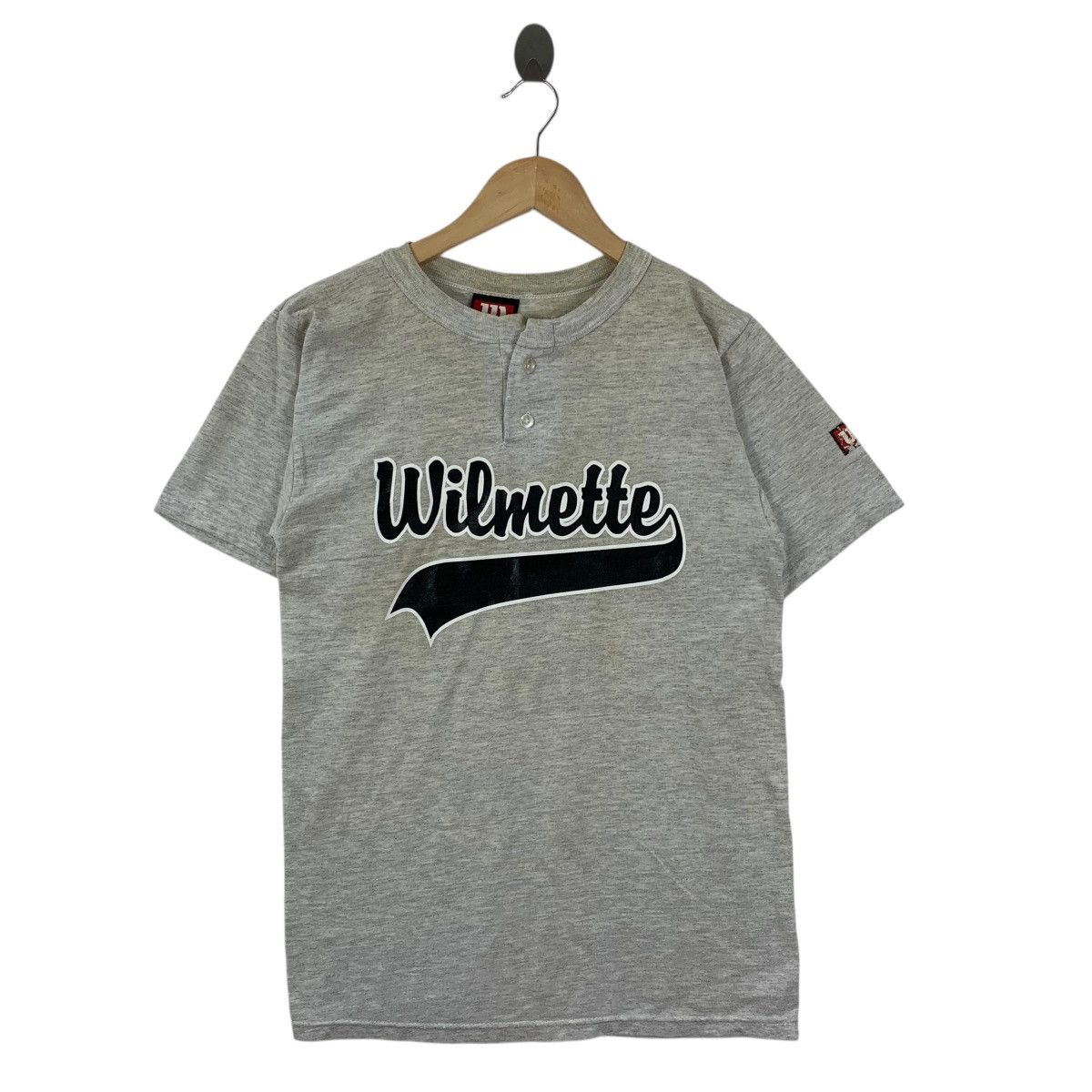Vintage Vintage WILSON WILMETTE #1 Short Sleeve Tshirt Size US S / EU 44-46 / 1 - 1 Thumbnail