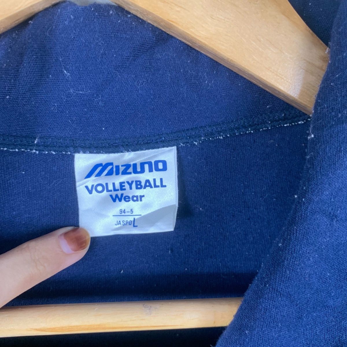 Mizuno Vintage 90s MIZUNO TOKYO UNIVERSITY Volleyball Team Jersey Size US L / EU 52-54 / 3 - 8 Thumbnail