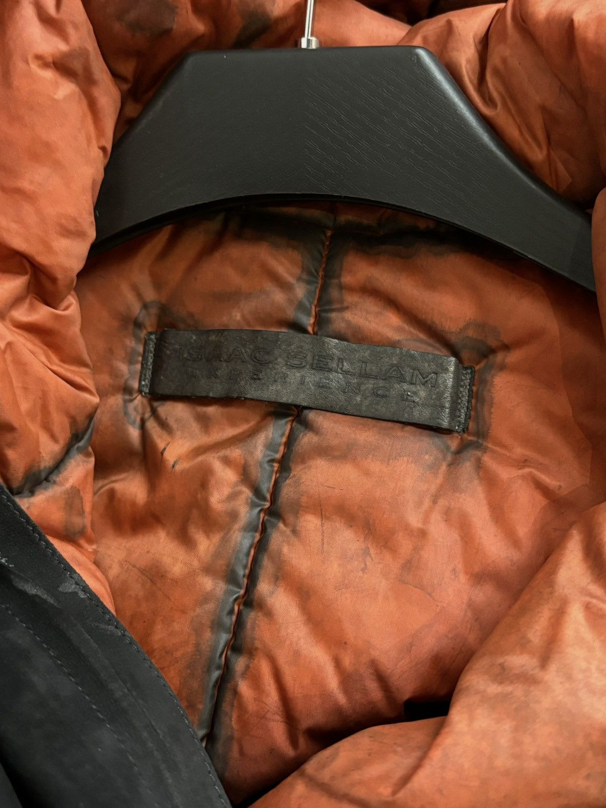 Isaac Sellam Experience Isaac Sellam | Tailored Leather Puffer Jacket Size US L / EU 52-54 / 3 - 7 Thumbnail