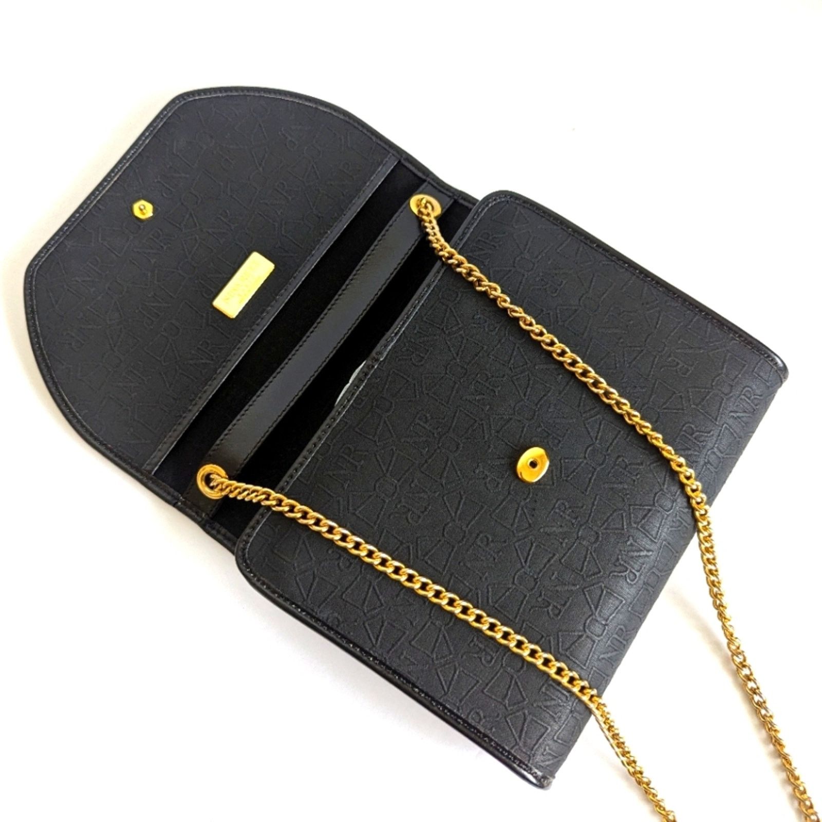 Nina Ricci Nina Ricci Front Flap 90's Vintage Chain Shoulder Bag Size ONE SIZE - 2 Thumbnail