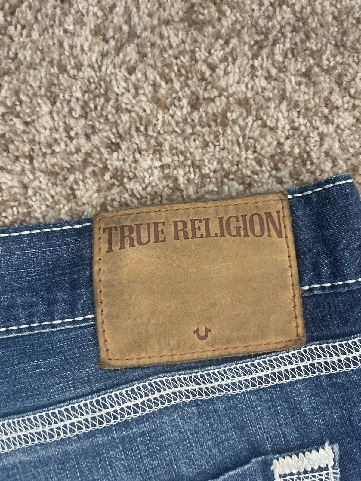True Religion × Vintage True Religion Jeans Size US 40 / EU 56 - 6 Thumbnail