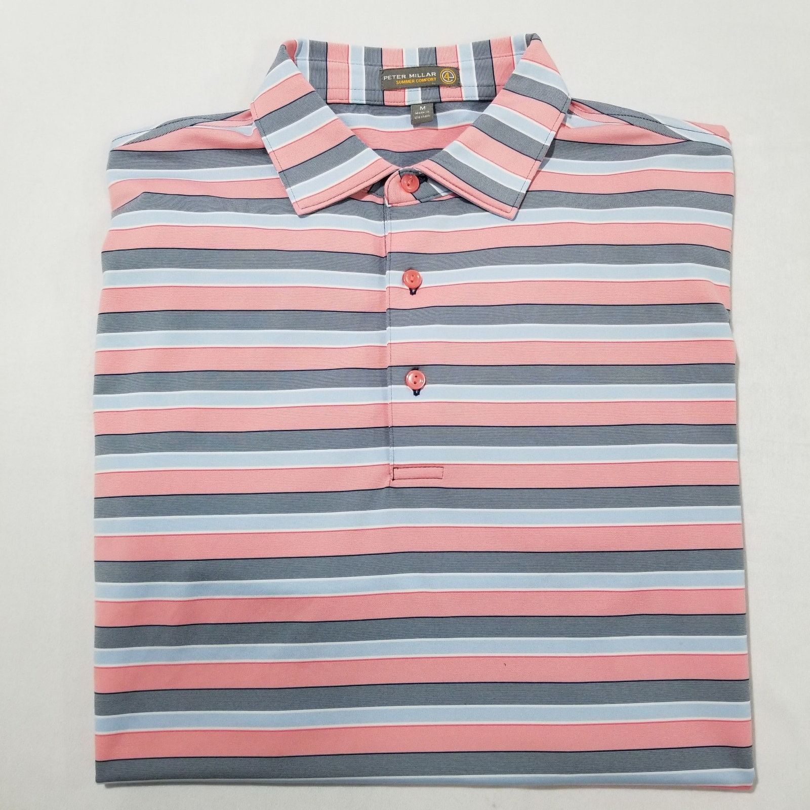 Peter Millar Peter Millar Polo Medium Summer Comfort Short Sleeve Golf Size US M / EU 48-50 / 2 - 3 Thumbnail