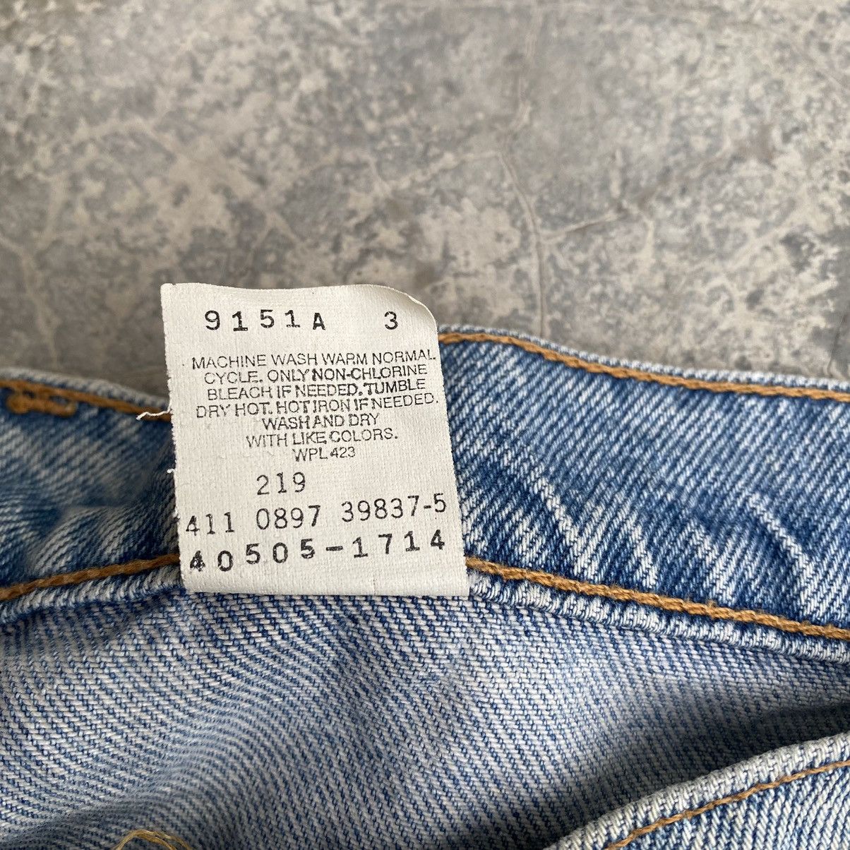 Levi's Vintage Clothing 97’ White Tab faded jeans LV004 Size US 32 / EU 48 - 9 Thumbnail