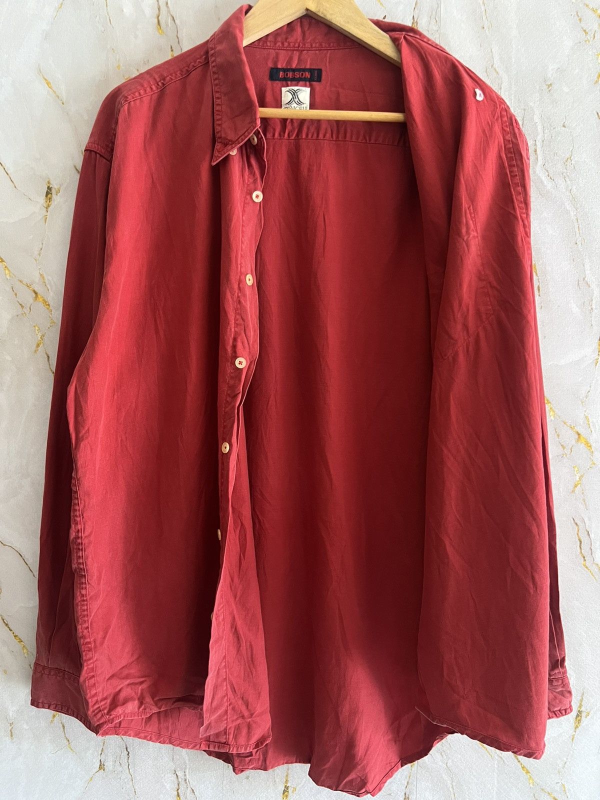 Japanese Brand 🔥 Vintage Bobson Button-Up Shirt Size US XL / EU 56 / 4 - 3 Thumbnail