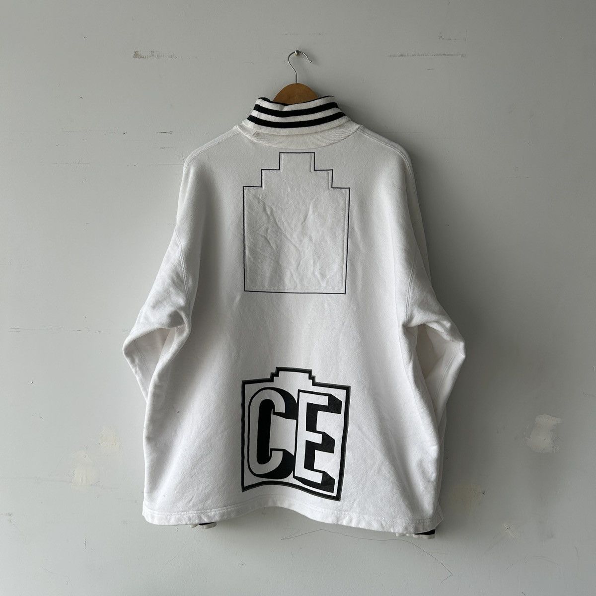 Cav Empt × Japanese Brand Cav Empt Fog Patch Mock Turtleneck  