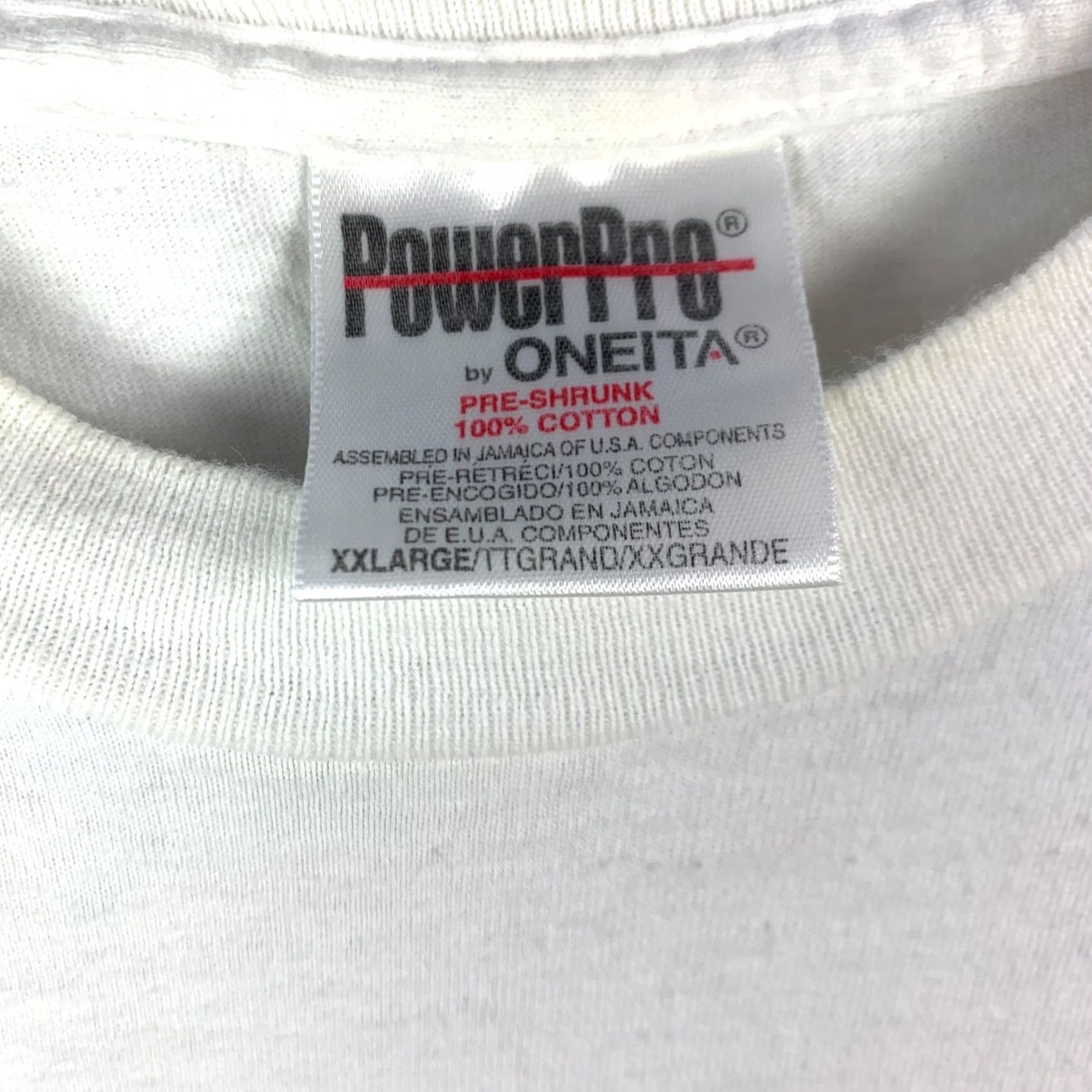 Vintage VINTAGE PowerPro Dr Dekuyper Mixologist Cotton Tee T-Shirt XL White Unisex Adults Short Sleeve Crew Neck 100% Cotton Graphic Print Mens Womens Size US XXL / EU 58 / 5 - 4 Thumbnail