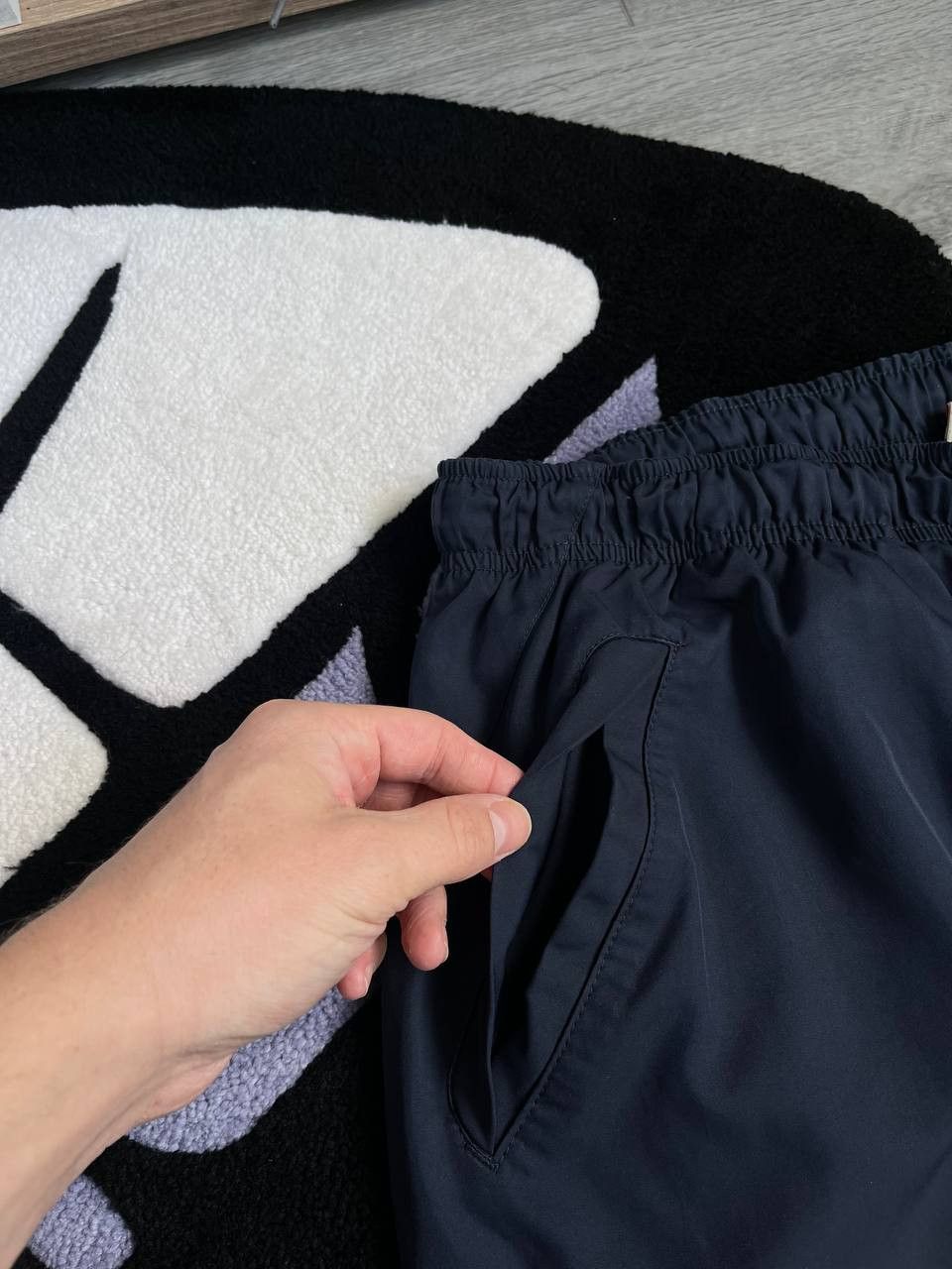 Nike × Streetwear × Vintage Sweatpants Nike Vintage rare mini swoosh 2000s Size US 36 / EU 52 - 3 Thumbnail