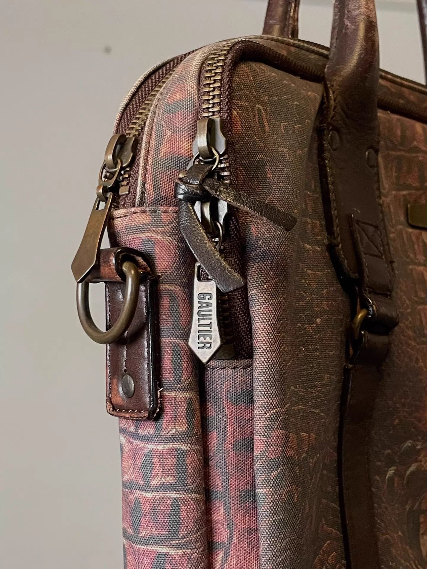 Jean Paul Gaultier Jean Paul Gaultier 90s Dragon Print Vintage Bag Size ONE SIZE - 5 Thumbnail