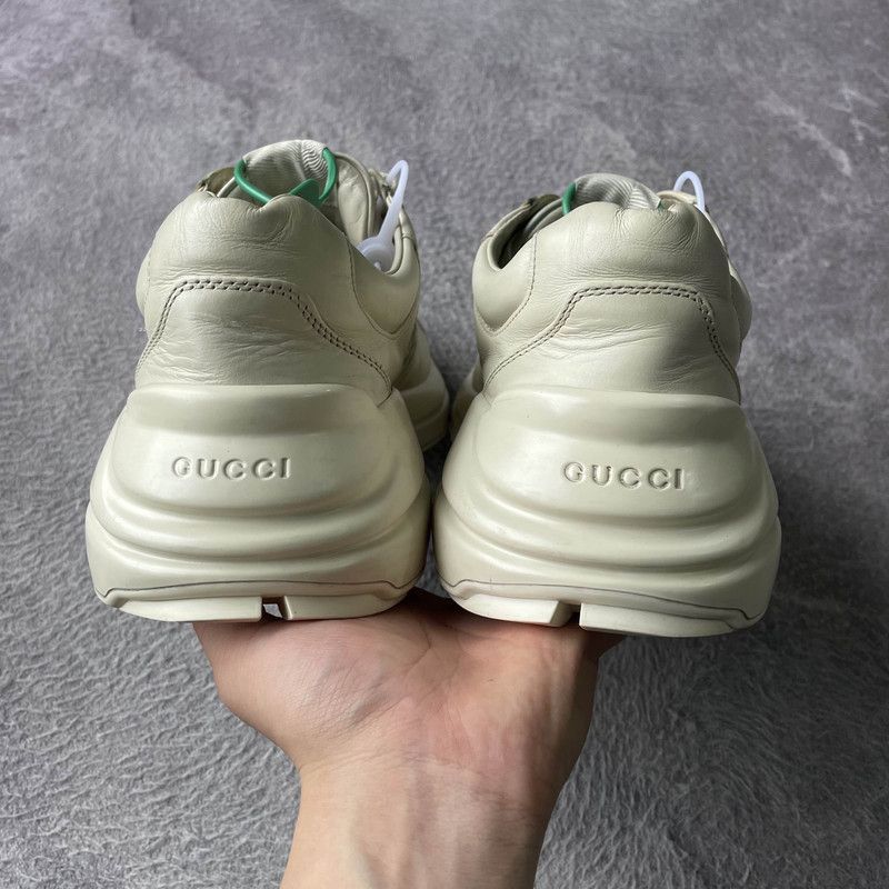 Gucci Gucci Rhyton Logo Low-Top Dad Sneakers - Size US 8.5 / EU 41-42 - 3 Thumbnail