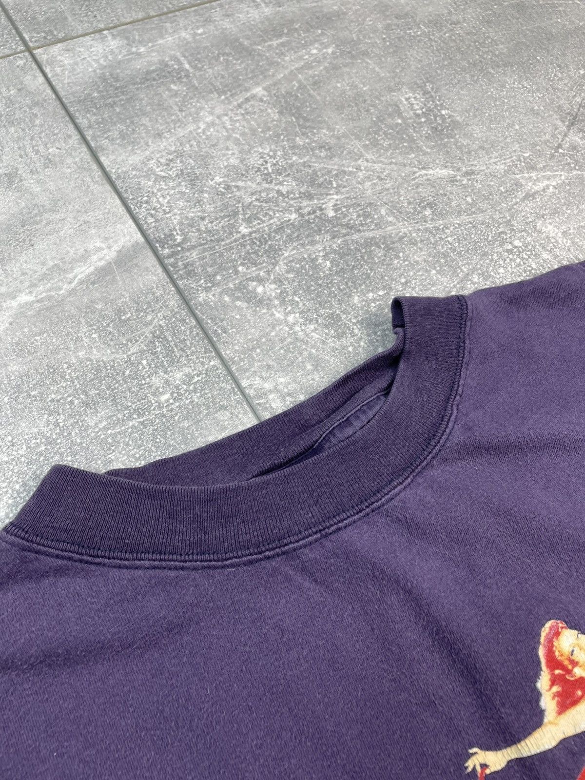 Band Tees Vintage Fly Virgin Atlantic Princess Diana T-shirt 90s Size US XL / EU 56 / 4 - 4 Thumbnail
