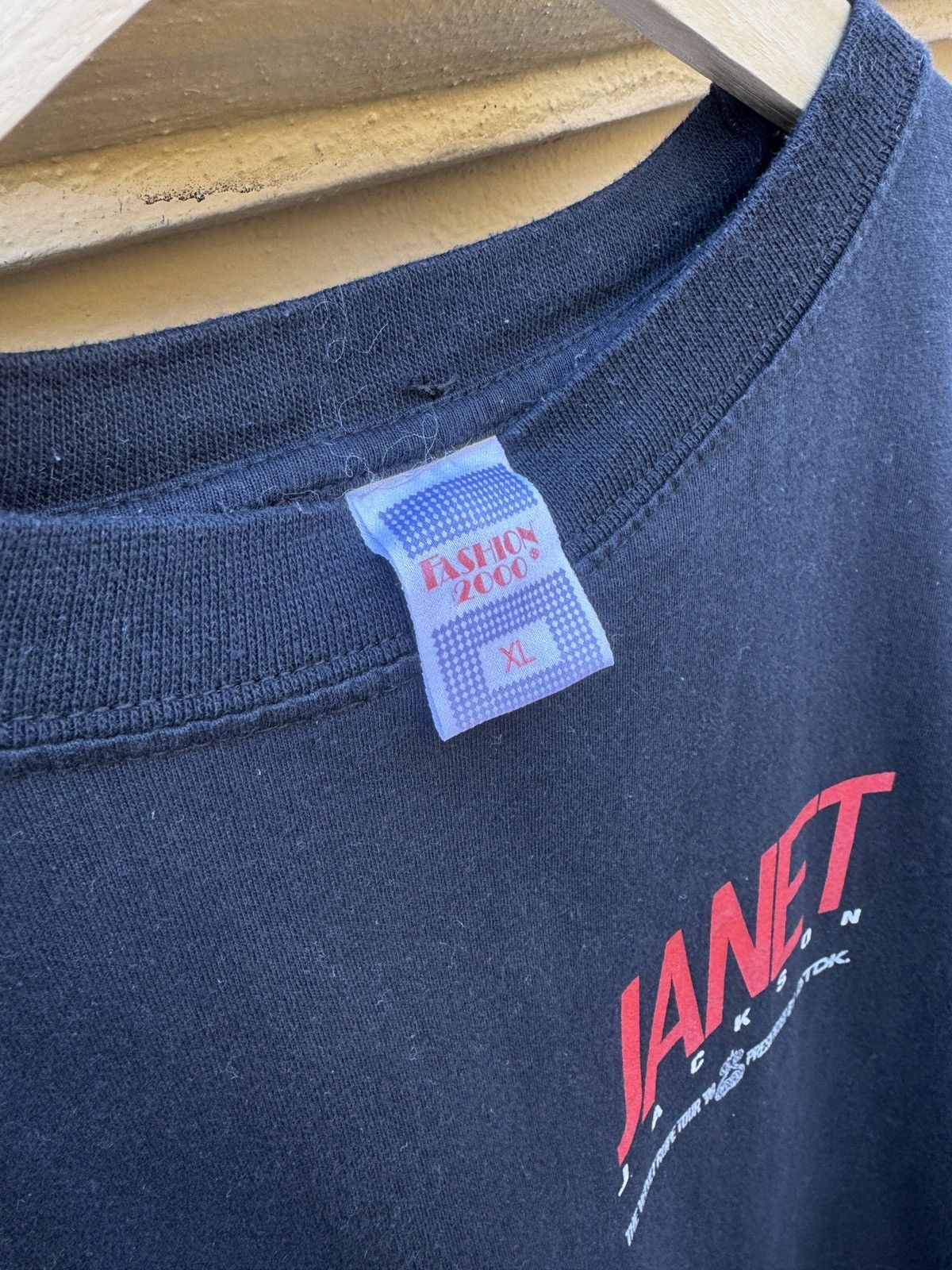 Vintage Vintage Janet Jackson The Velvet Rope tour 98 Tee Size US XL / EU 56 / 4 - 5 Thumbnail