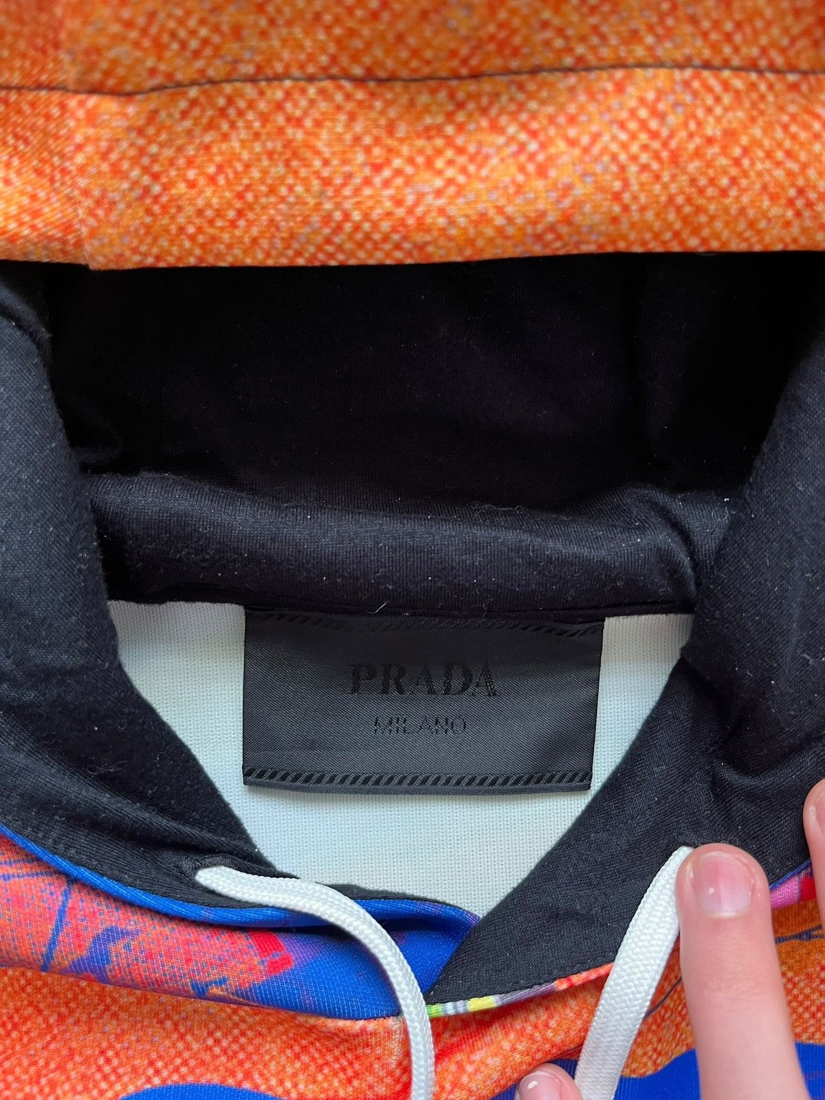 Prada SS19 Psychedelic Hoodie