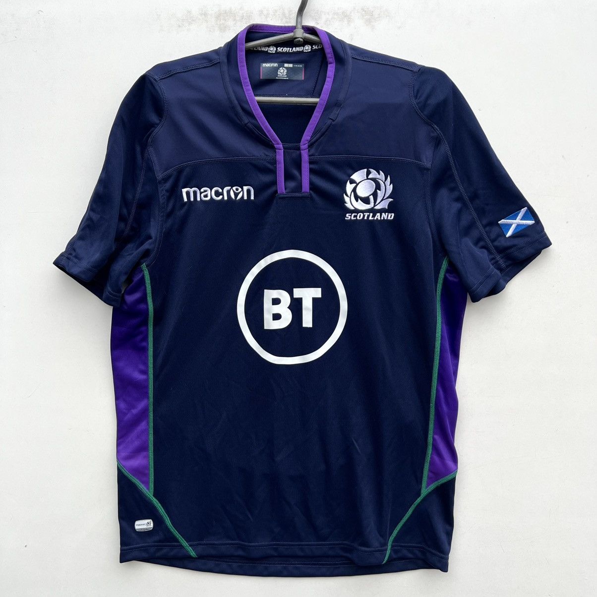 Macron Scotland national rugby union team shirt jersey Macron Size US L / EU 52-54 / 3 - 1 Thumbnail