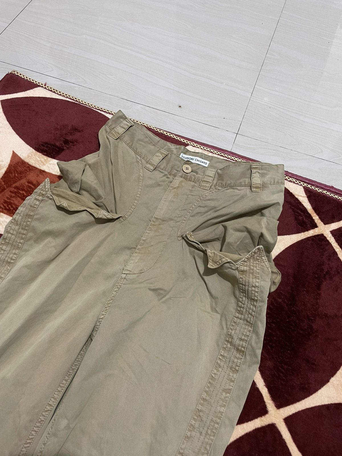 Issey Miyake Tsunmori chisato chino pants issey miyake Size 26" / US 2 / IT 38 - 8 Thumbnail