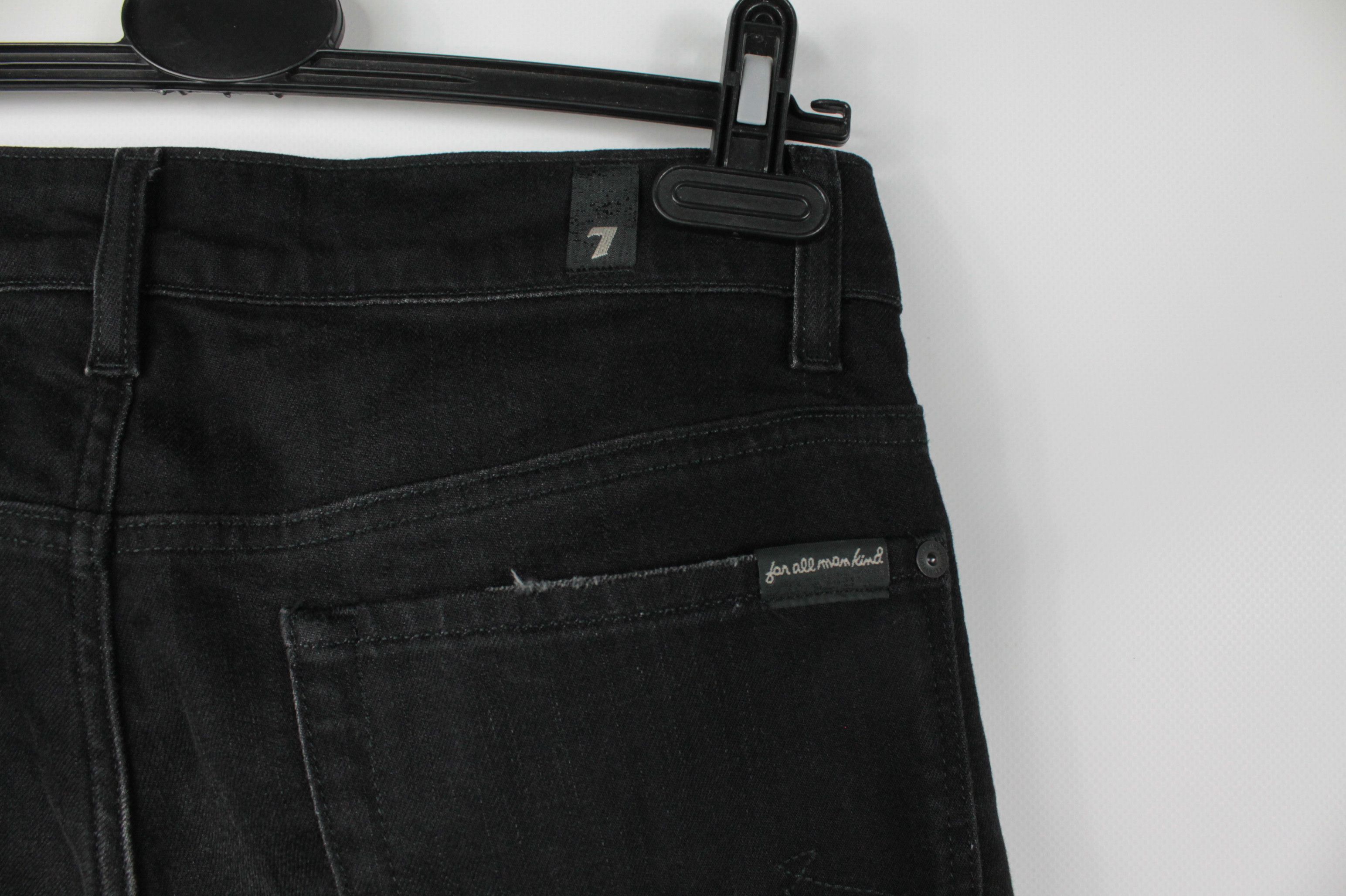 7 For All Mankind 7 For All Mankind Rodez Distressed Ronnie The Skinny Jeans Size US 31 - 10 Thumbnail