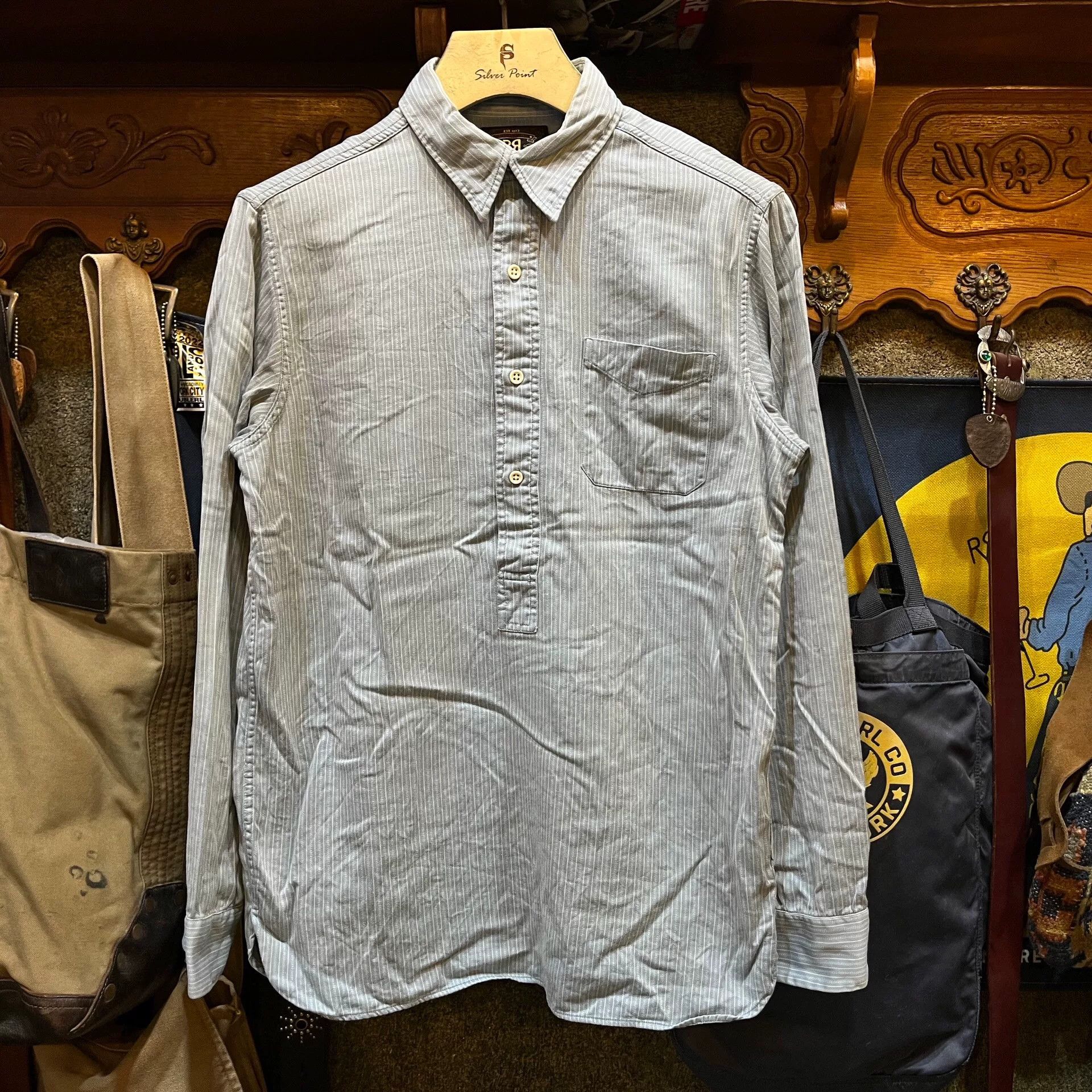 RRL Ralph Lauren Double RL Striped Shirt by Ralph Lauren Size US S / EU 44-46 / 1 - 1 Thumbnail