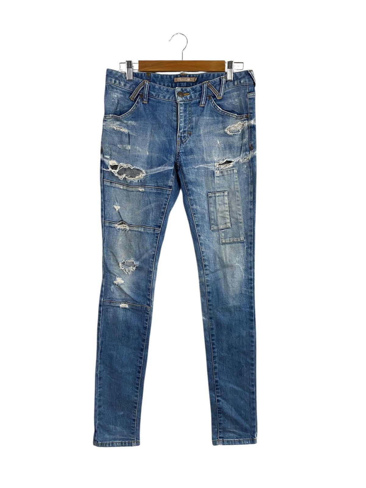 Tornado Mart Vintage tornado mart japan distressed denim Size US 31 - 1 Thumbnail