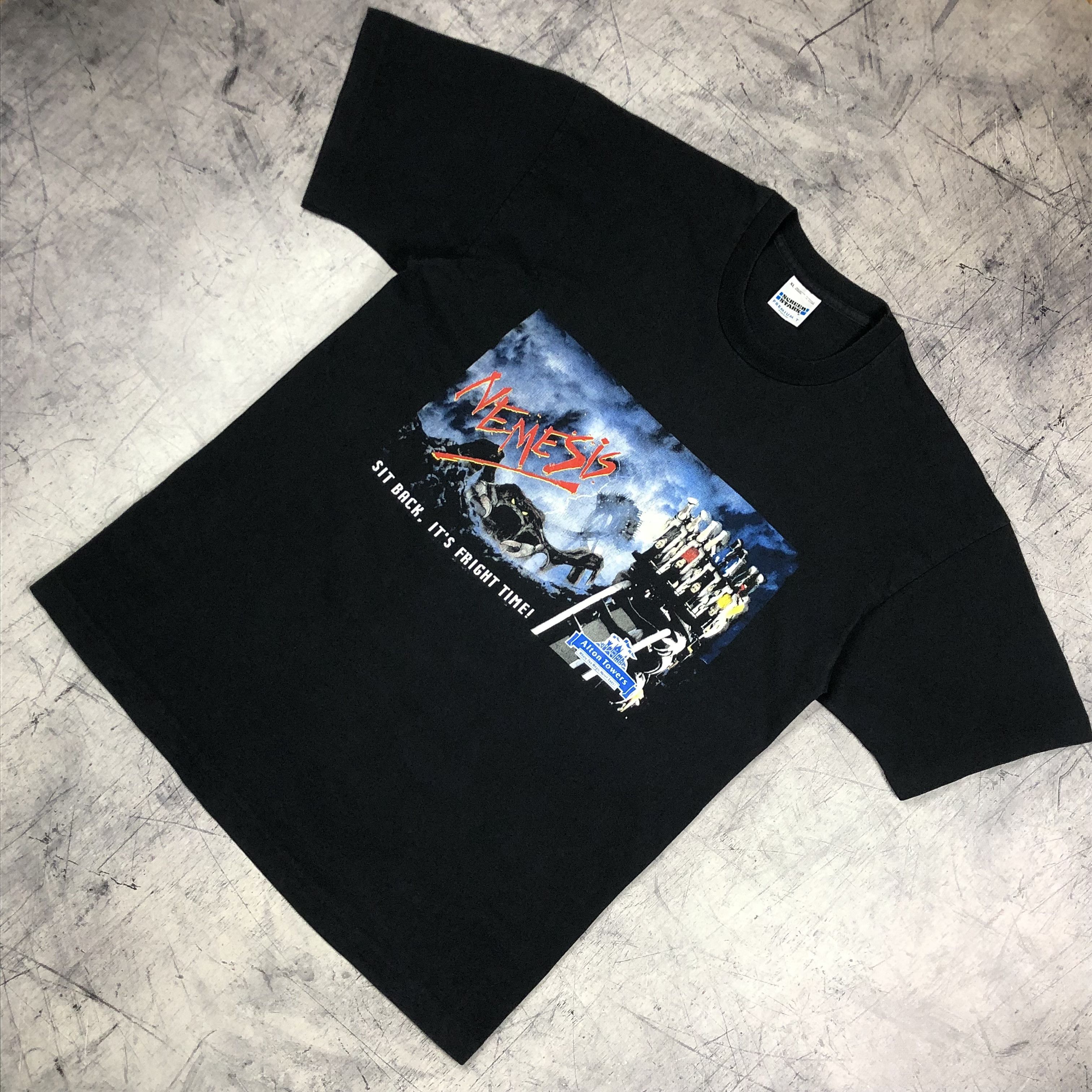 Expert Horror 90s Nemesis Horror Alton Towers Tee Size US XL / EU 56 / 4 - 3 Thumbnail
