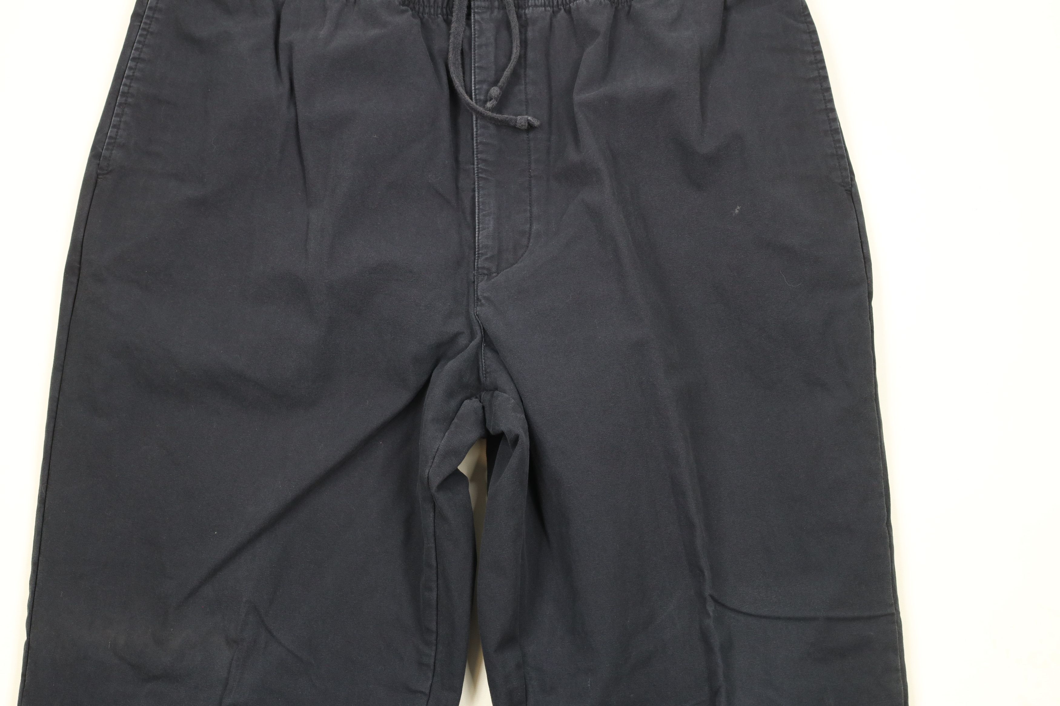 L.L. Bean × Vintage Vintage 90s LL Bean Lined Relaxed Fit Pants Navy Blue Size US 36 / EU 52 - 3 Thumbnail