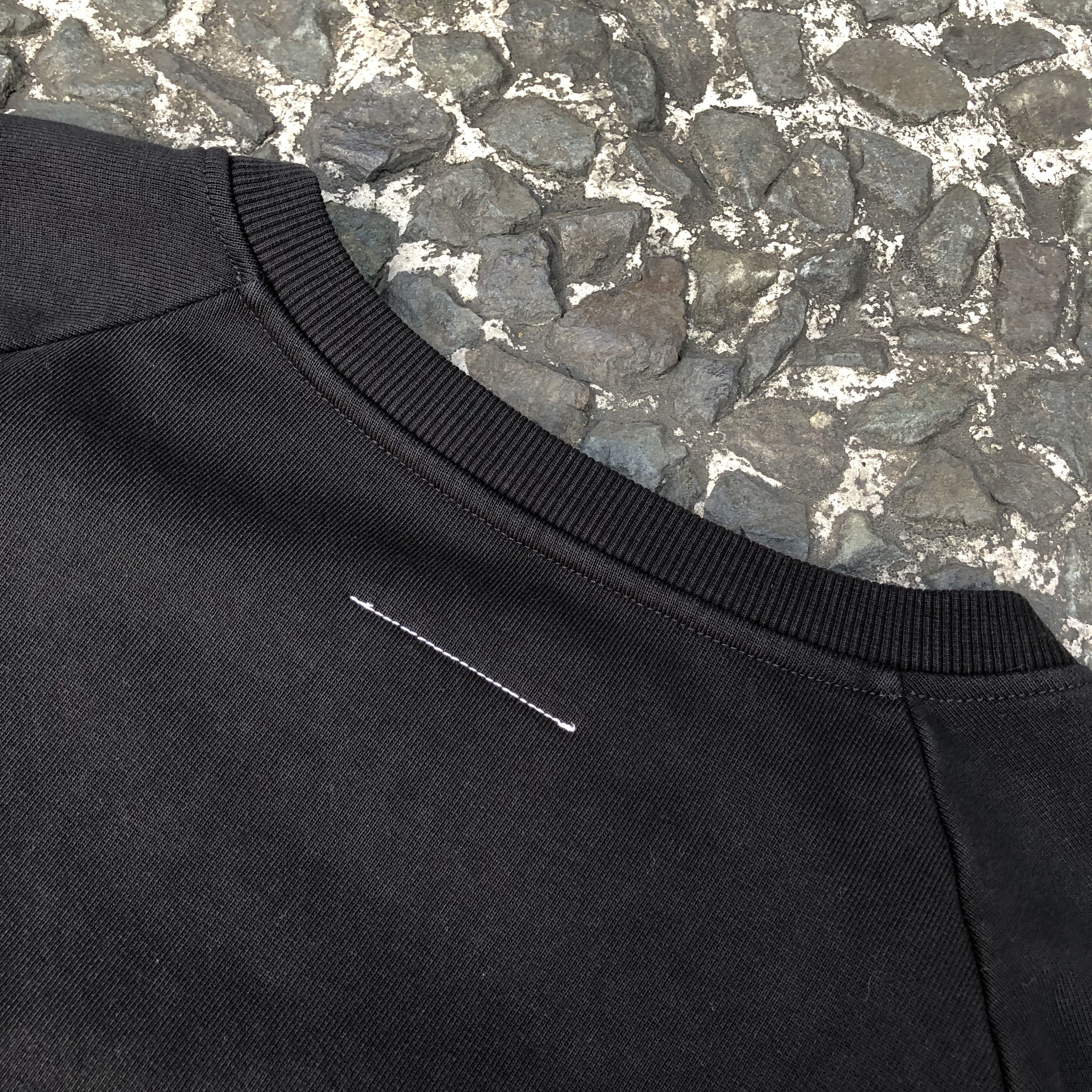 MM6 Maison Margiela Studded Logo Boxy S/S Sweatshirt Size XXL / US 16-18 / IT 52-54 - 5 Thumbnail
