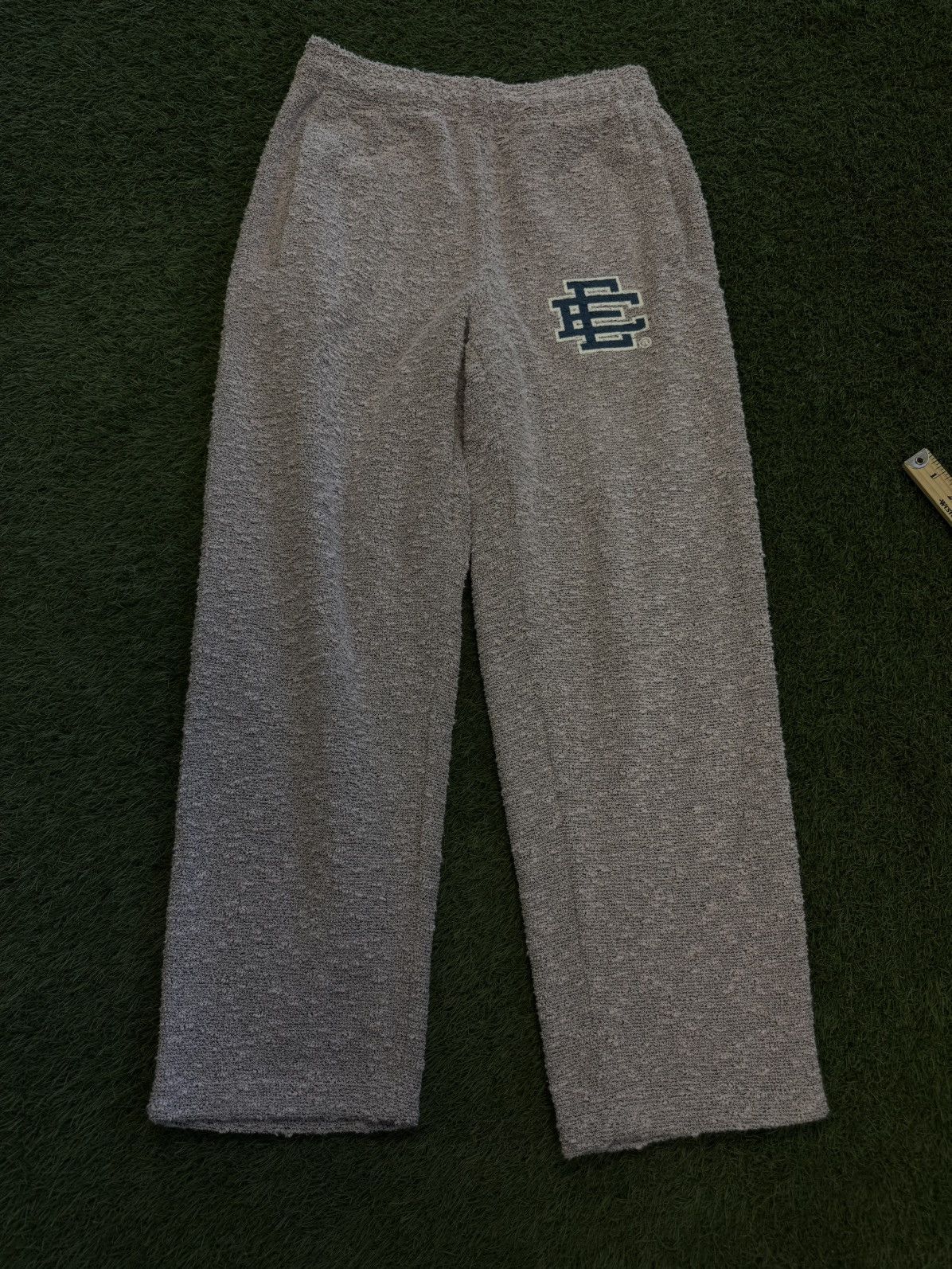 Eric Emanuel Eric Emanuel FW21 Purple Blue Boucle Sweatpants Size (M) Size US 31 - 1 Thumbnail