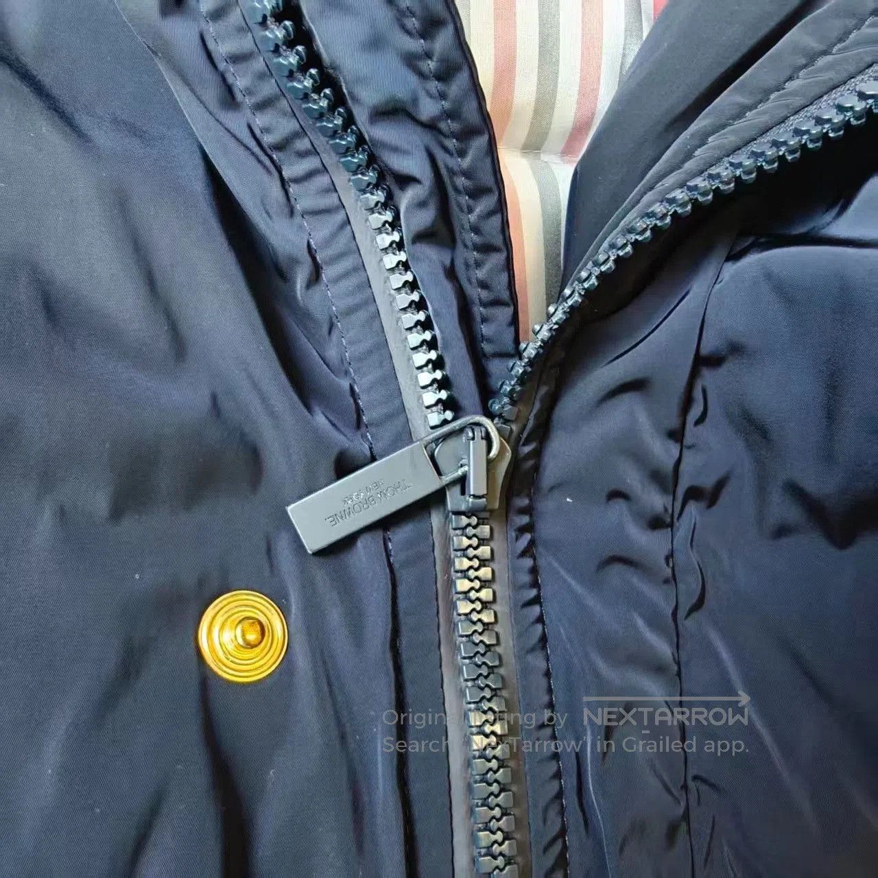 Thom Browne Thom Browne 4-Bar Long Down Jacket. Size US S / EU 44-46 / 1 - 3 Thumbnail